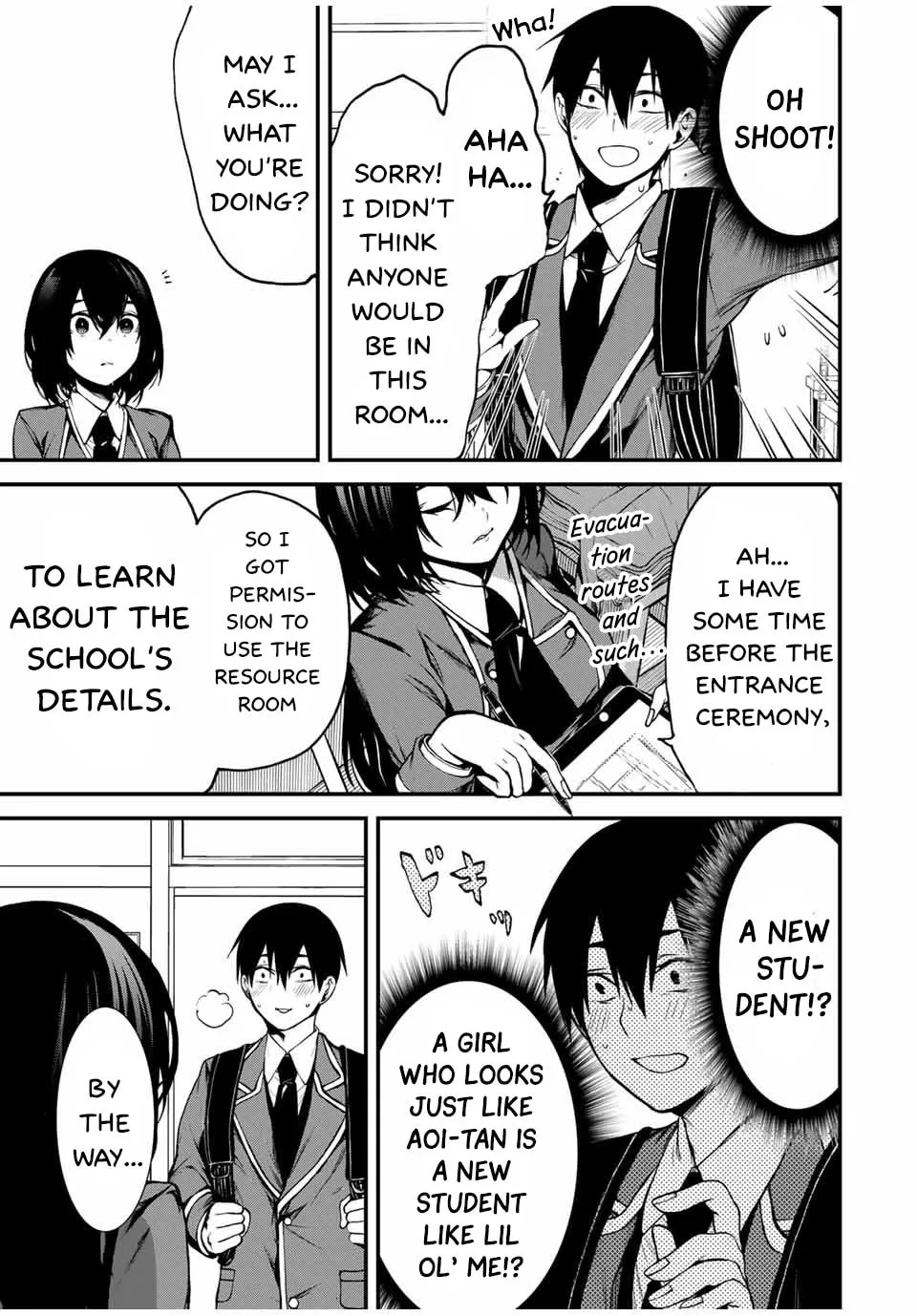 My Neighbor Ms. Kurokawa Chapter 1 page 8 - 