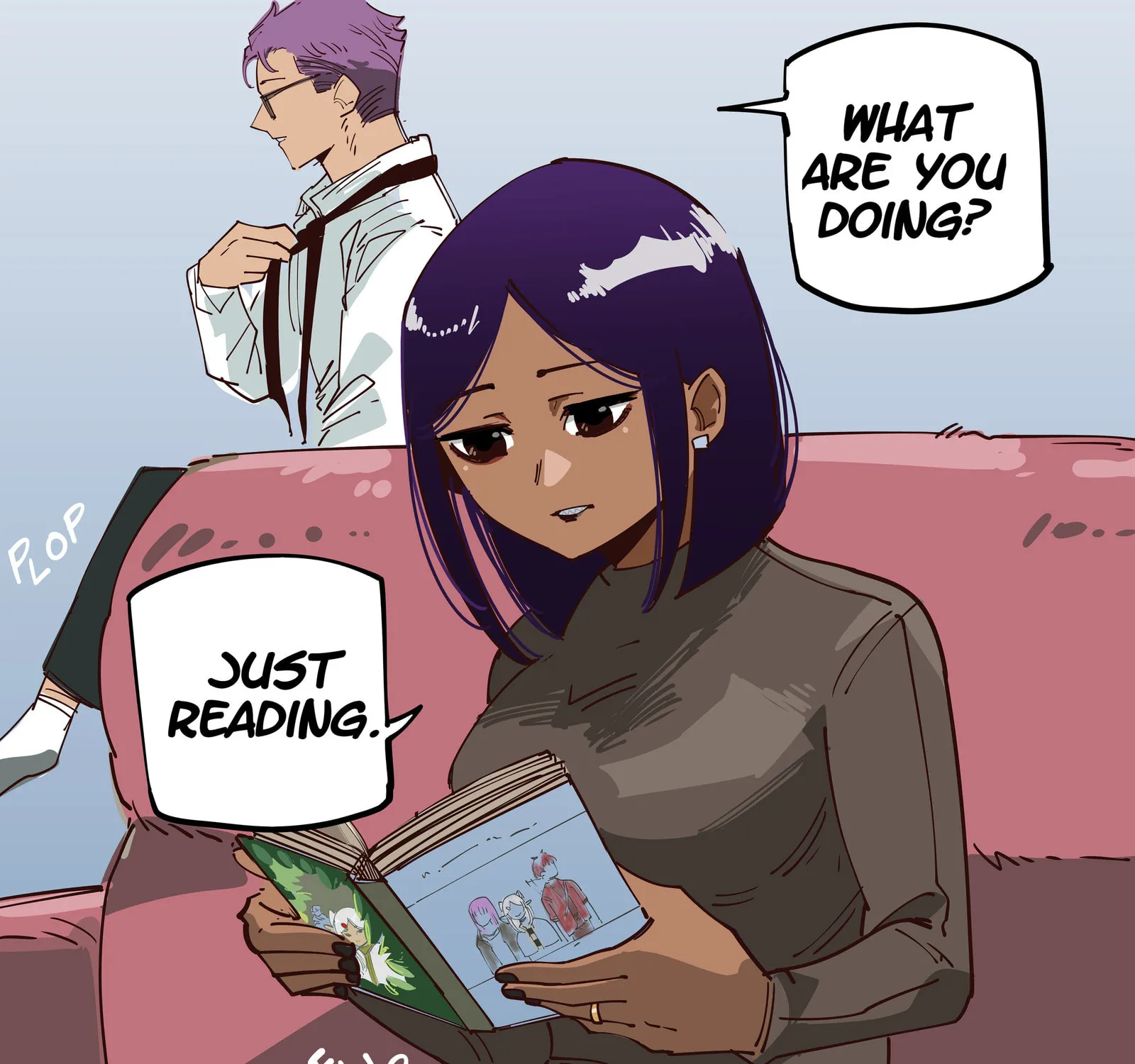 My new girlfriend is not human? Chapter 105 page 3 - 