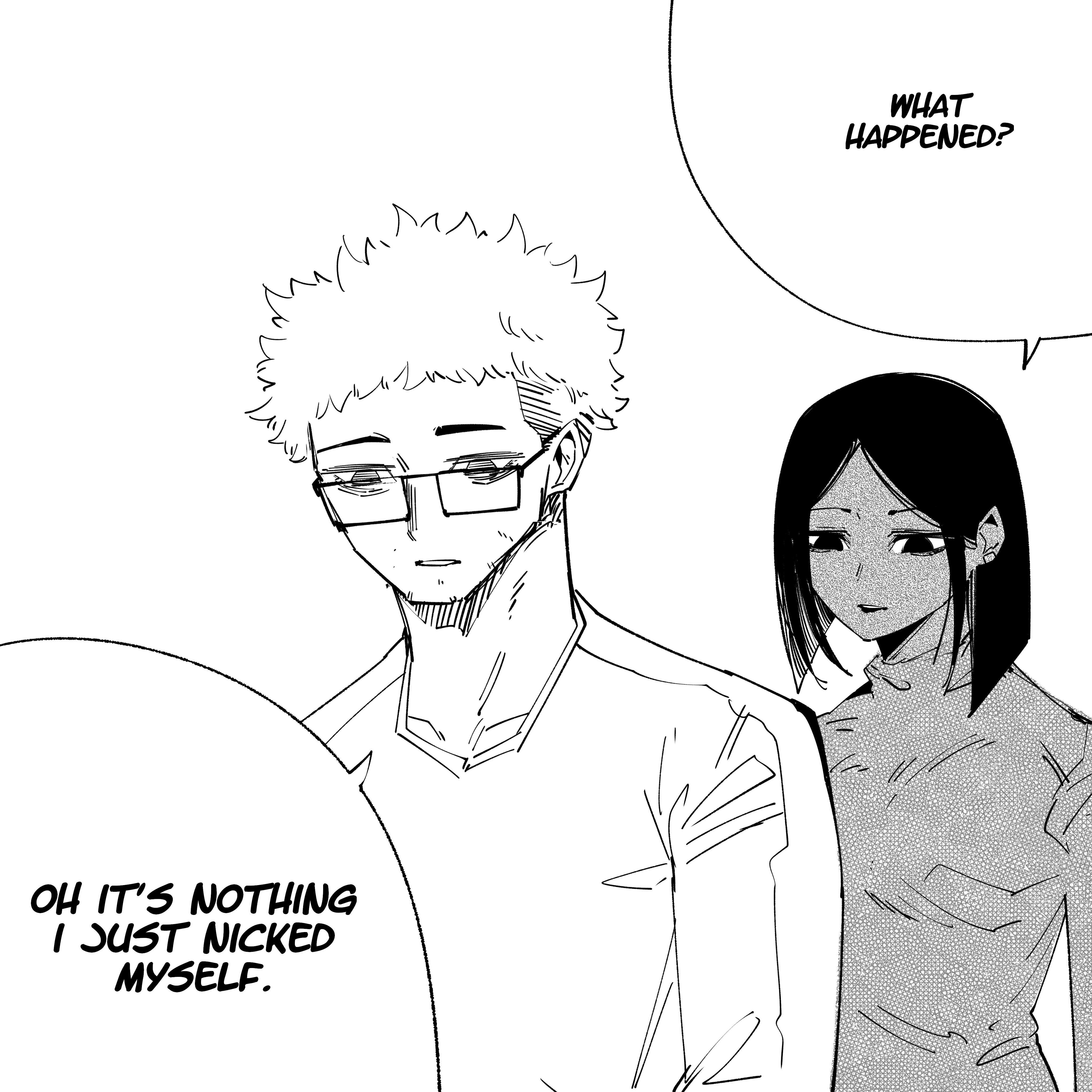 My new girlfriend is not human? Chapter 14.1 page 2 - 