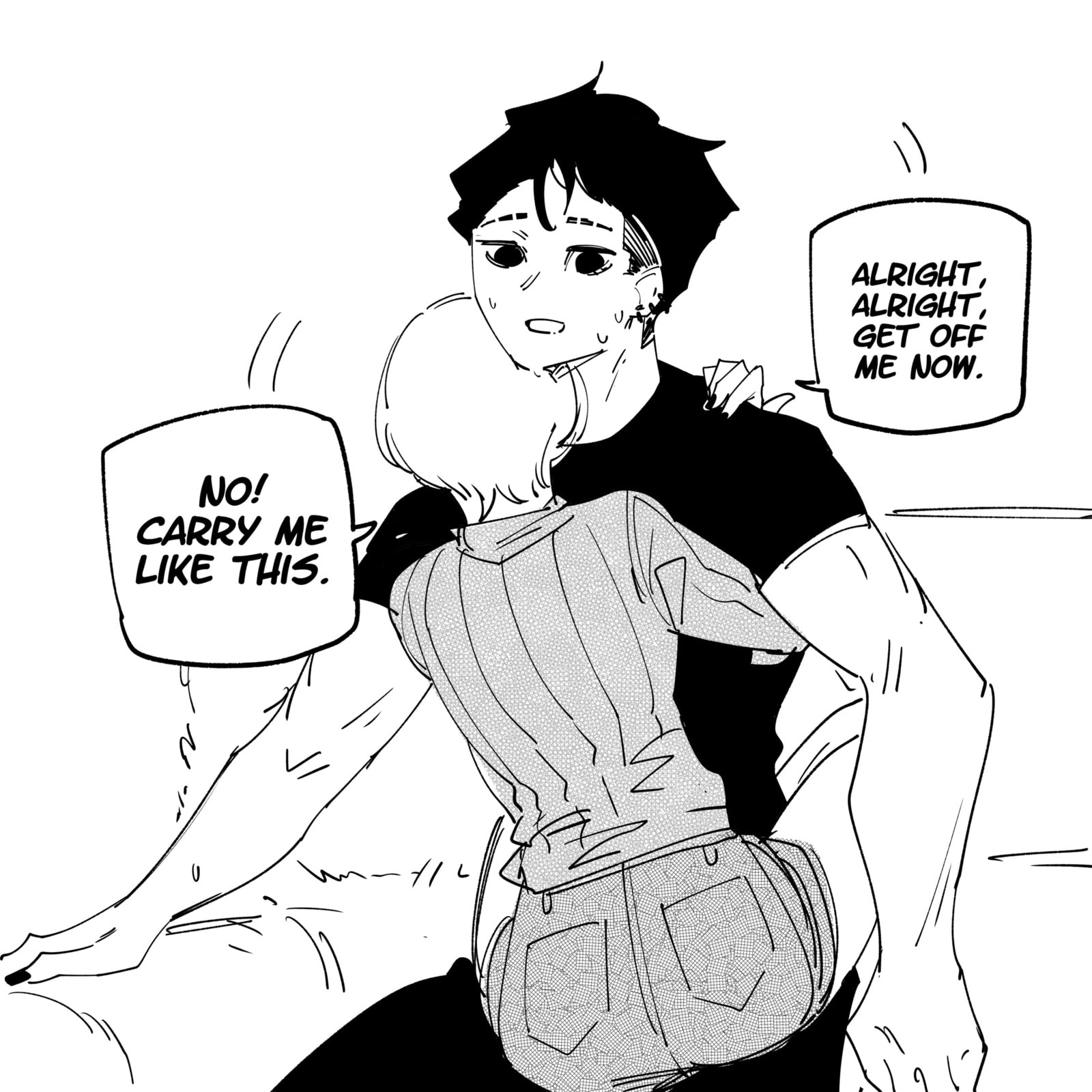 My new girlfriend is not human? Chapter 151.5 page 4 - 
