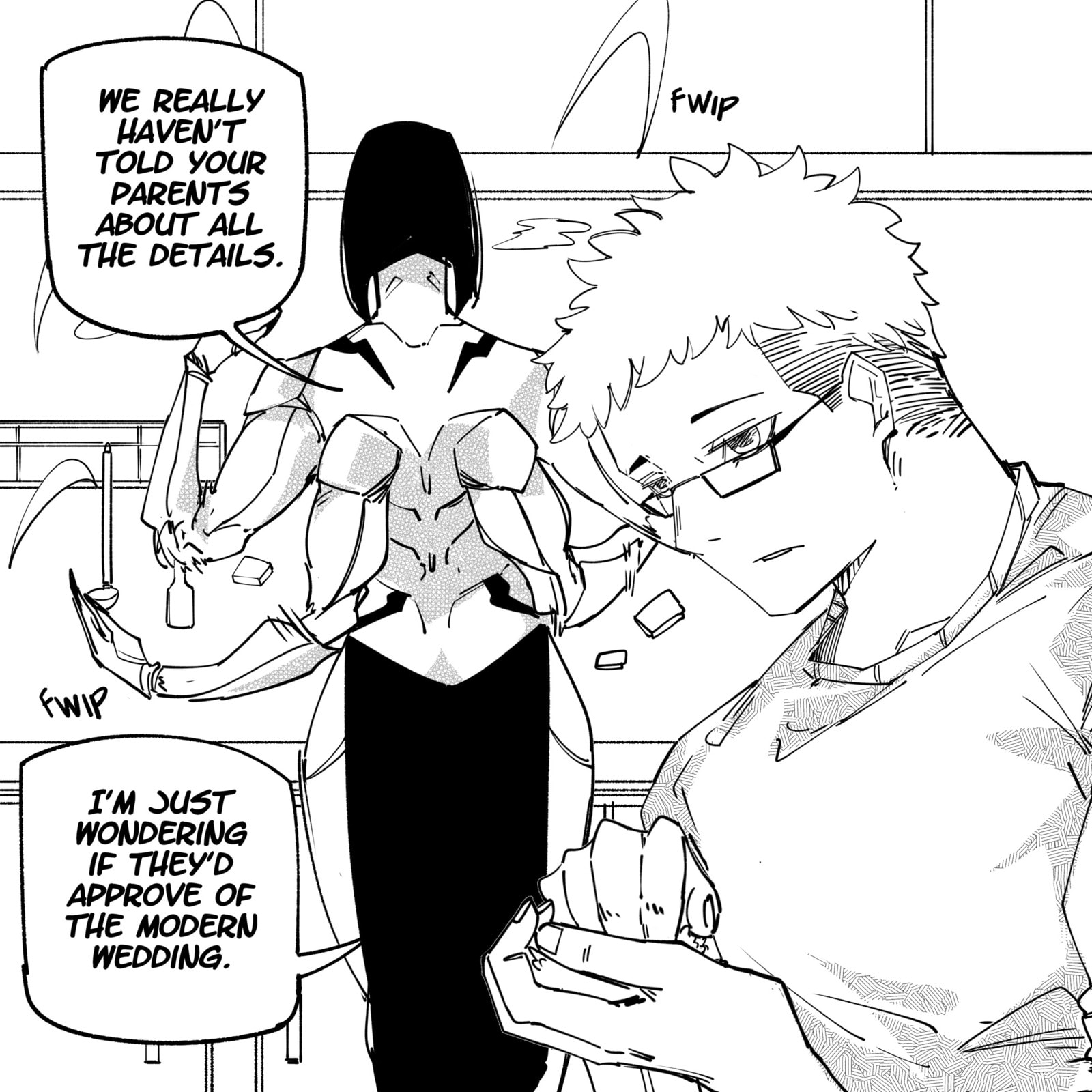 My new girlfriend is not human? Chapter 152 page 3 - 