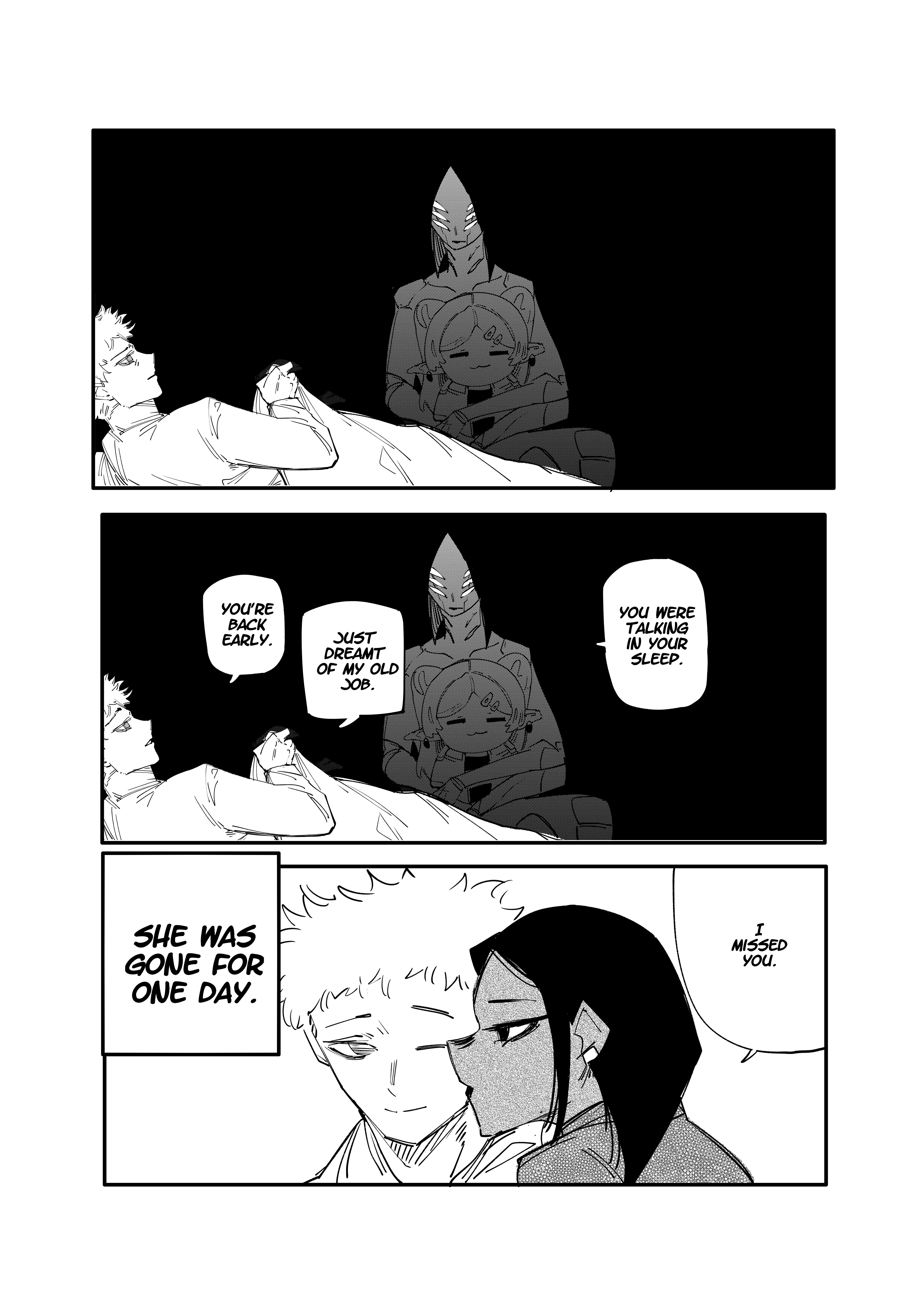 My new girlfriend is not human? Chapter 30.1 page 3 - 