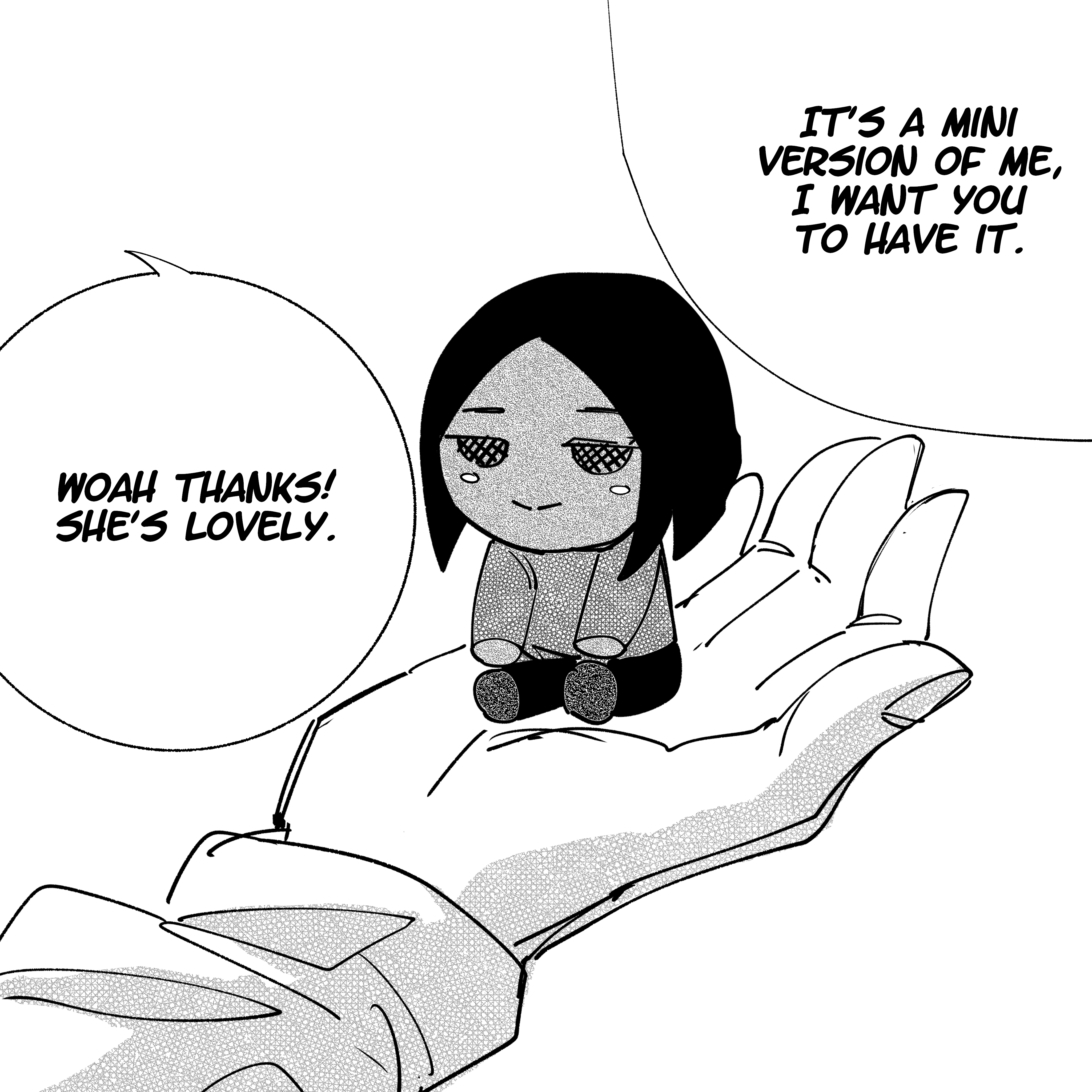 My new girlfriend is not human? Chapter 48.1 page 13 - 