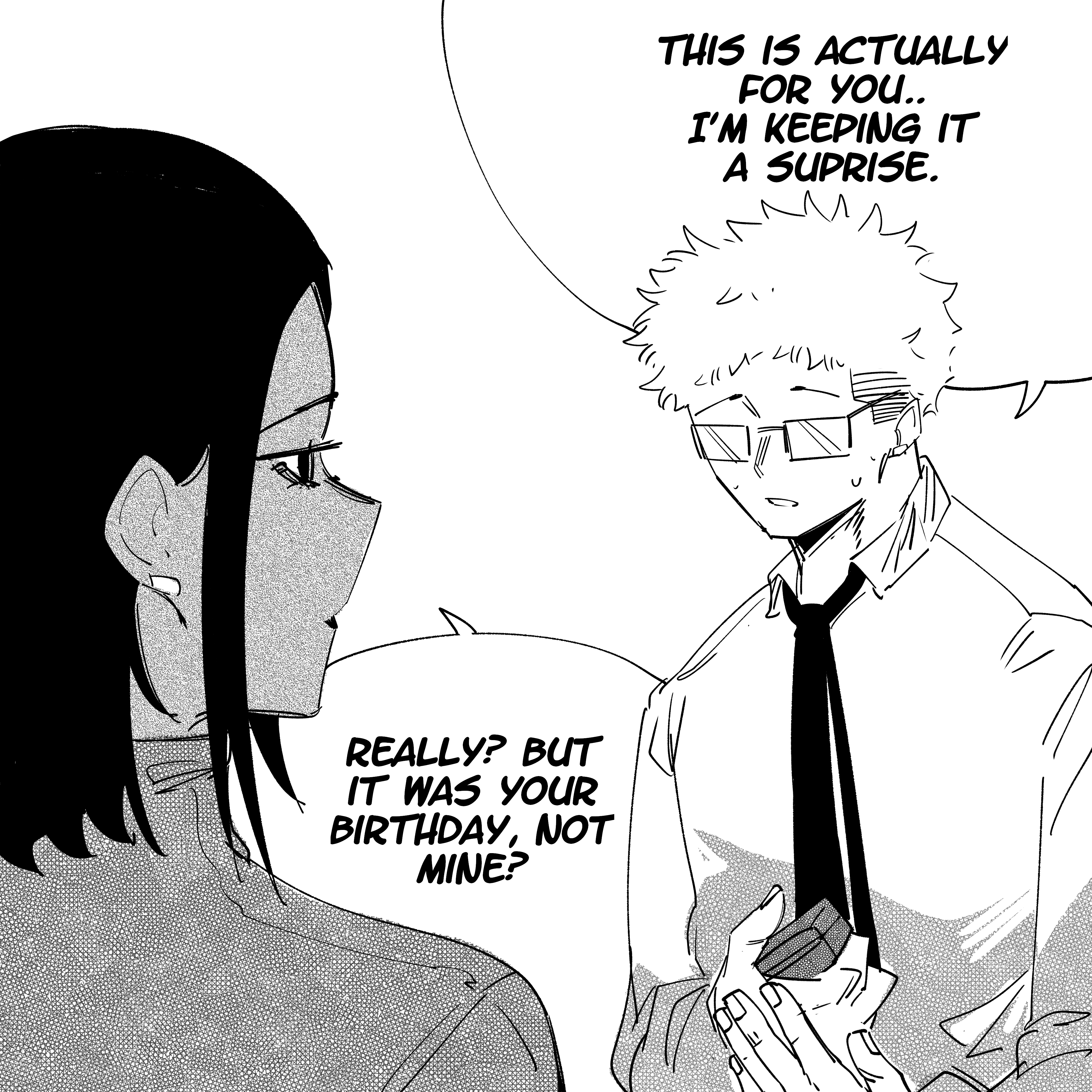My new girlfriend is not human? Chapter 48.1 page 4 - 