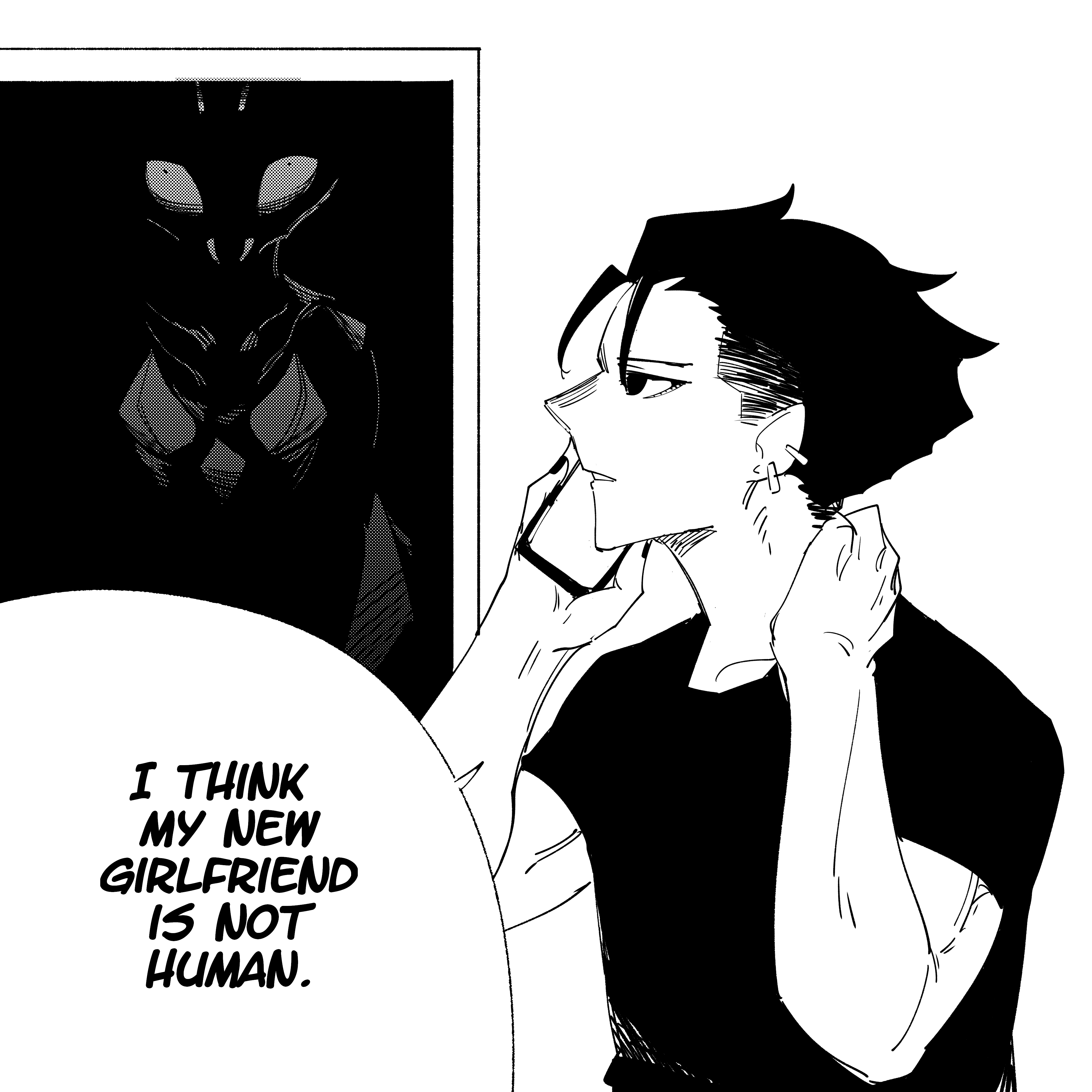 My new girlfriend is not human? Chapter 50.1 page 4 - 
