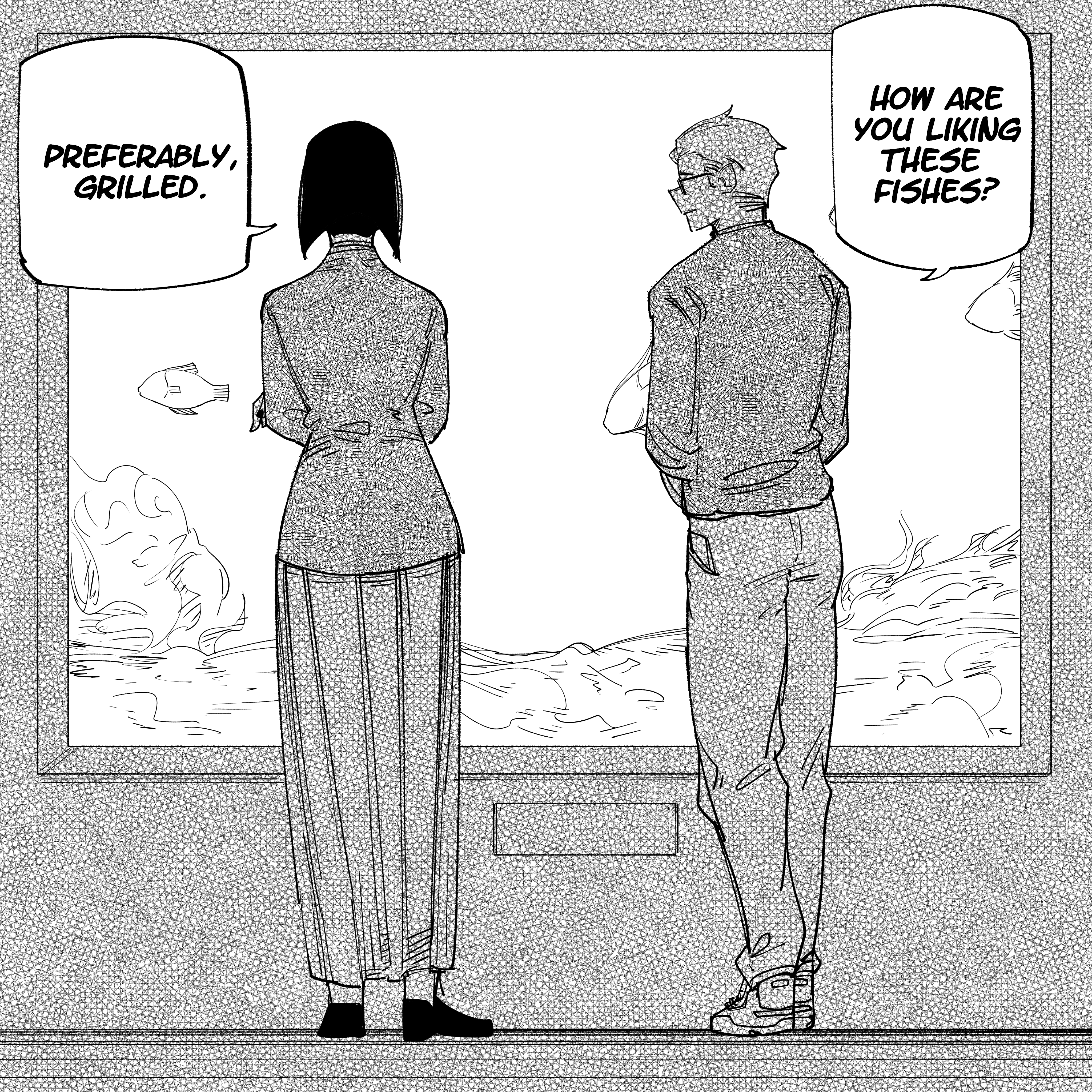 My new girlfriend is not human? Chapter 81.1 page 1 - 