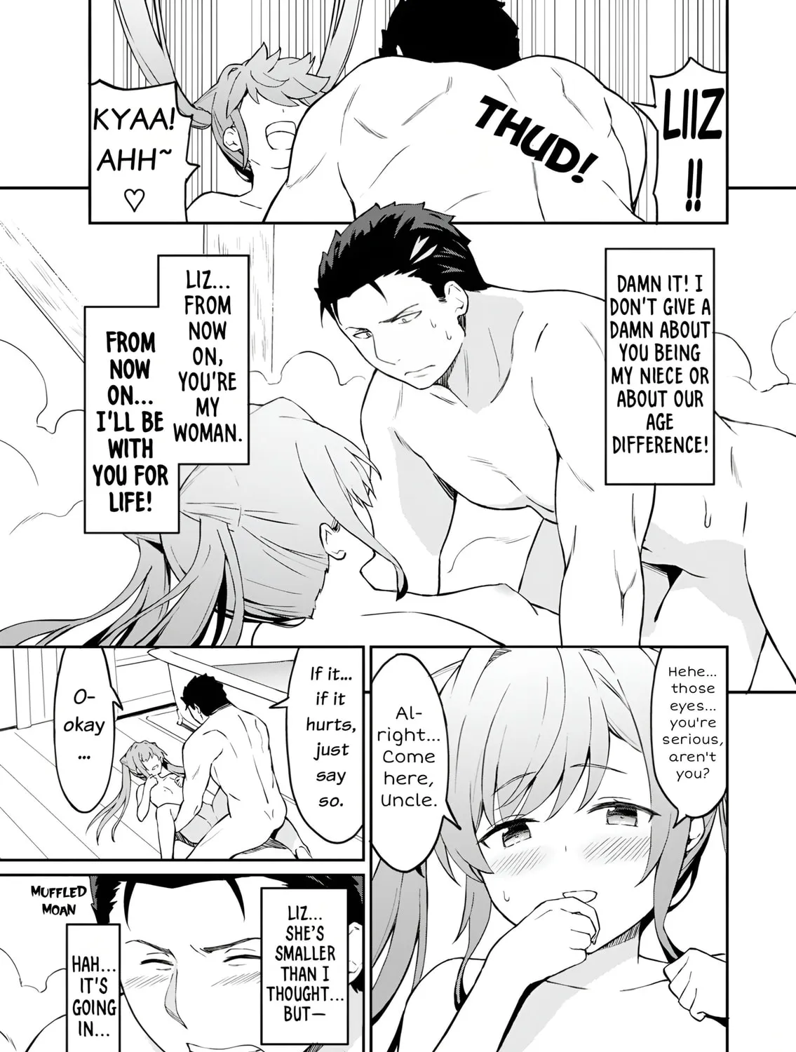 My Niece Who Became Brave Is Tooooo Erotic. Chapter 4 page 14 - 