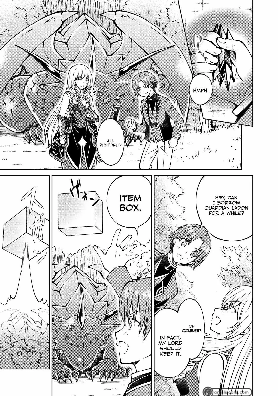 My Noble Family Is Headed for Ruin, so I May as Well Study Magic in My Free Time Chapter 14 page 2 - 