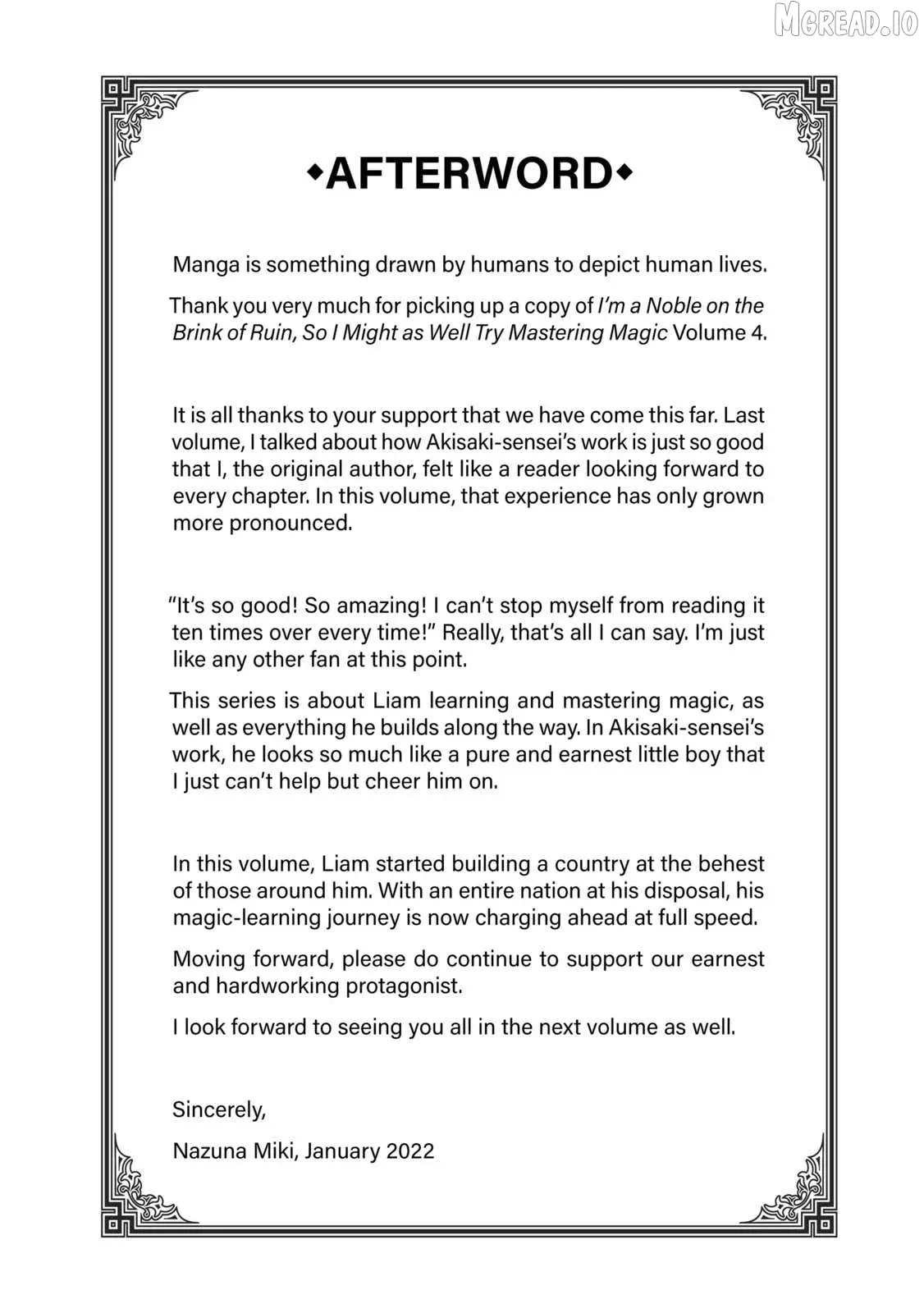 My Noble Family Is Headed for Ruin, so I May as Well Study Magic in My Free Time Chapter 23.3 page 1 - 