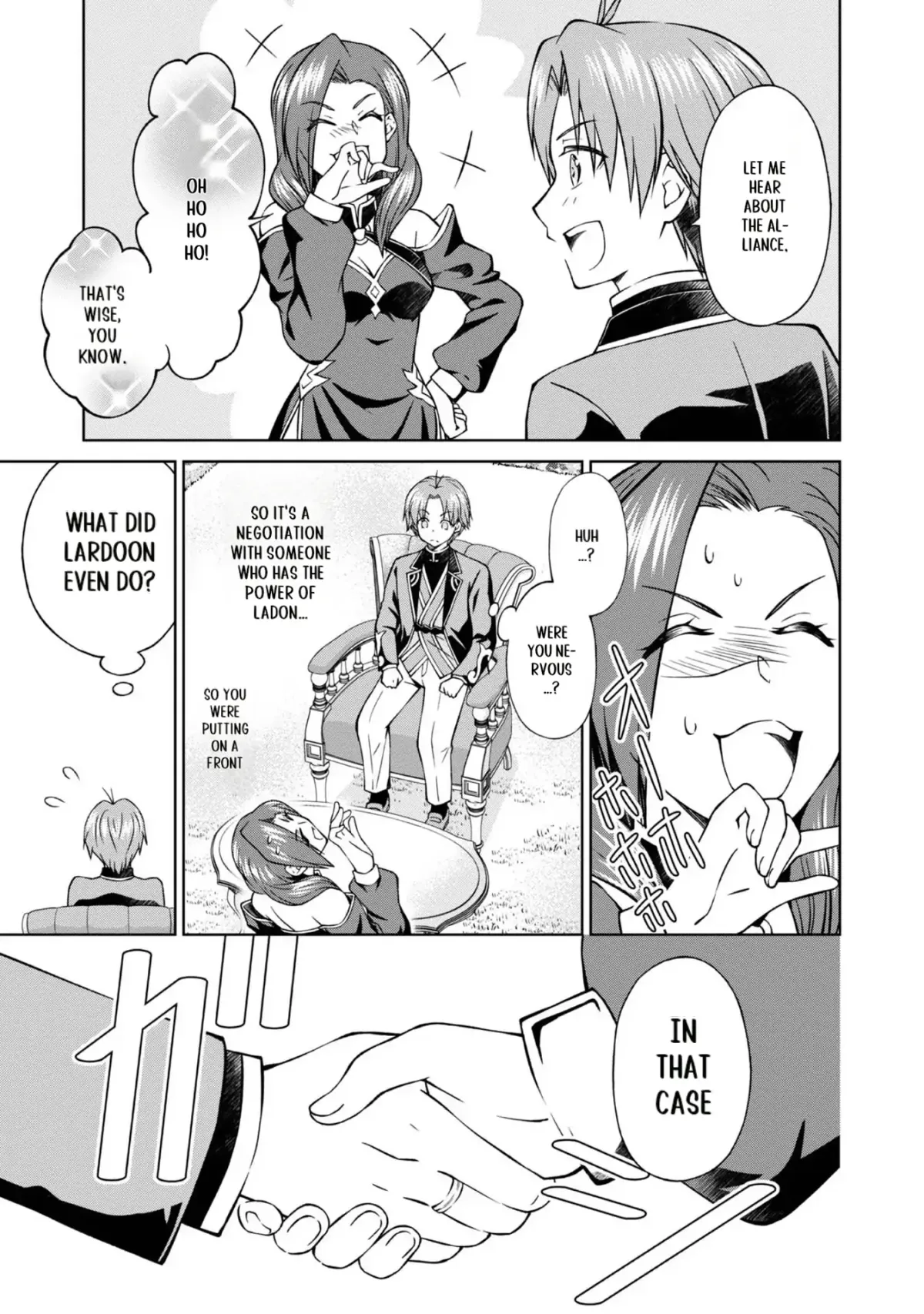 My Noble Family Is Headed for Ruin, so I May as Well Study Magic in My Free Time Chapter 27 page 34 - 