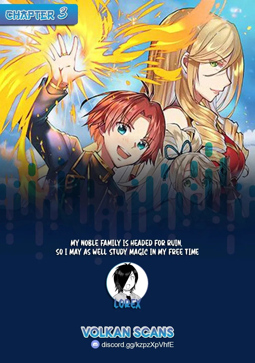My Noble Family Is Headed for Ruin, so I May as Well Study Magic in My Free Time Chapter 3 page 1 - 