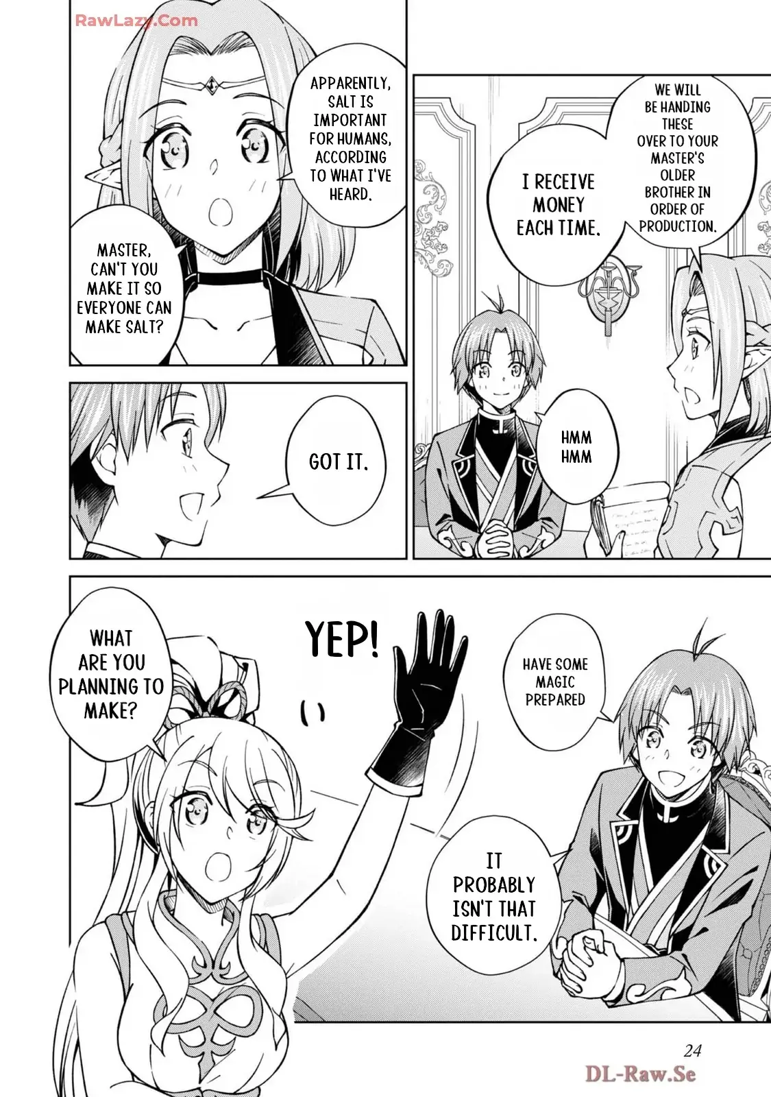 My Noble Family Is Headed for Ruin, so I May as Well Study Magic in My Free Time Chapter 41 page 3 - 