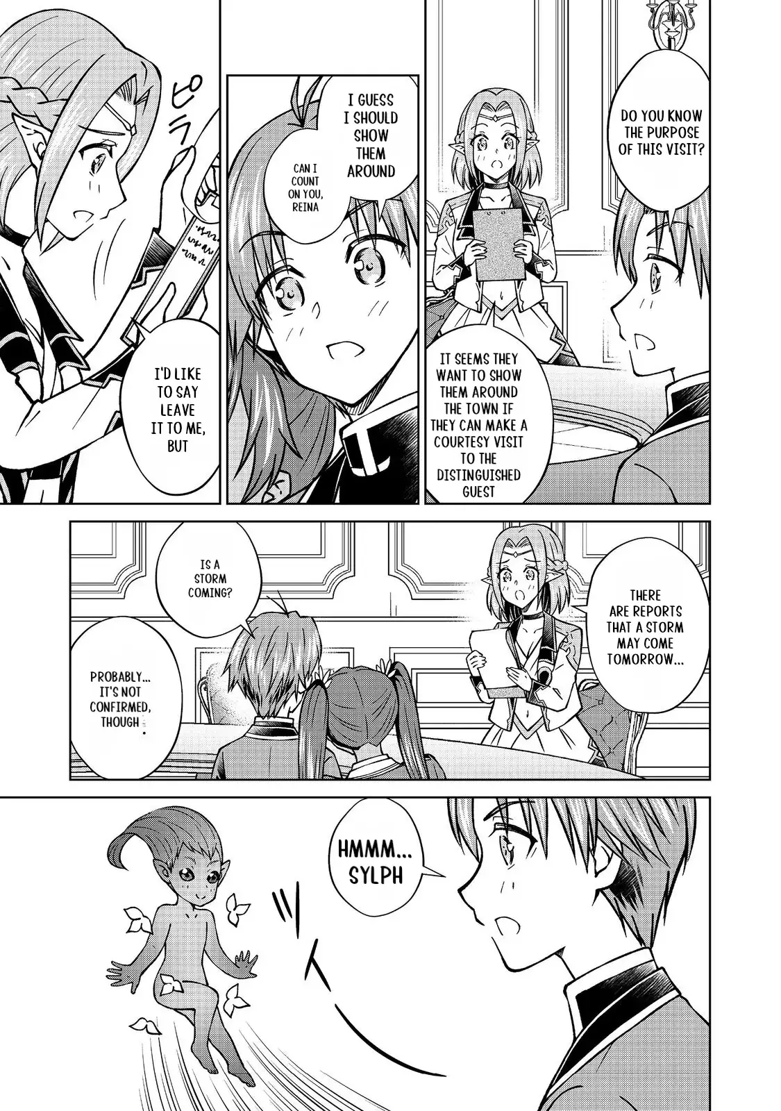 My Noble Family Is Headed for Ruin, so I May as Well Study Magic in My Free Time Chapter 46.1 page 12 - 