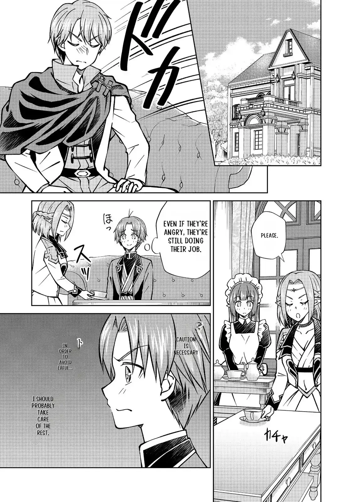 My Noble Family Is Headed for Ruin, so I May as Well Study Magic in My Free Time Chapter 47.1 page 6 - 