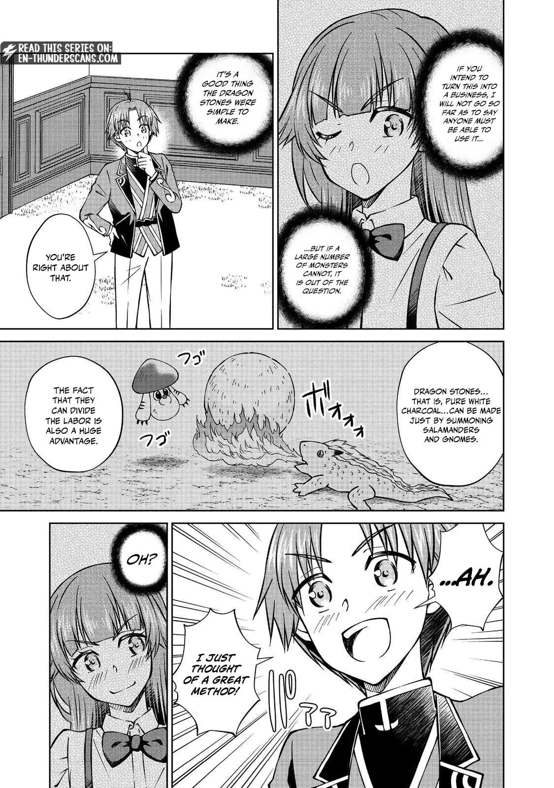 My Noble Family Is Headed for Ruin, so I May as Well Study Magic in My Free Time Chapter 51.1 page 13 - 