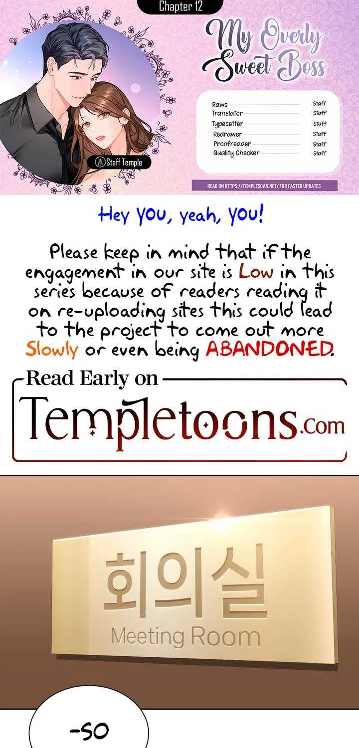 My Overly Sweet Boss Chapter 12 page 1 - 