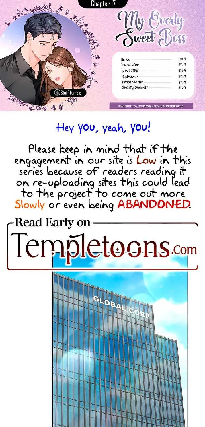 My Overly Sweet Boss Chapter 17 page 1 - 