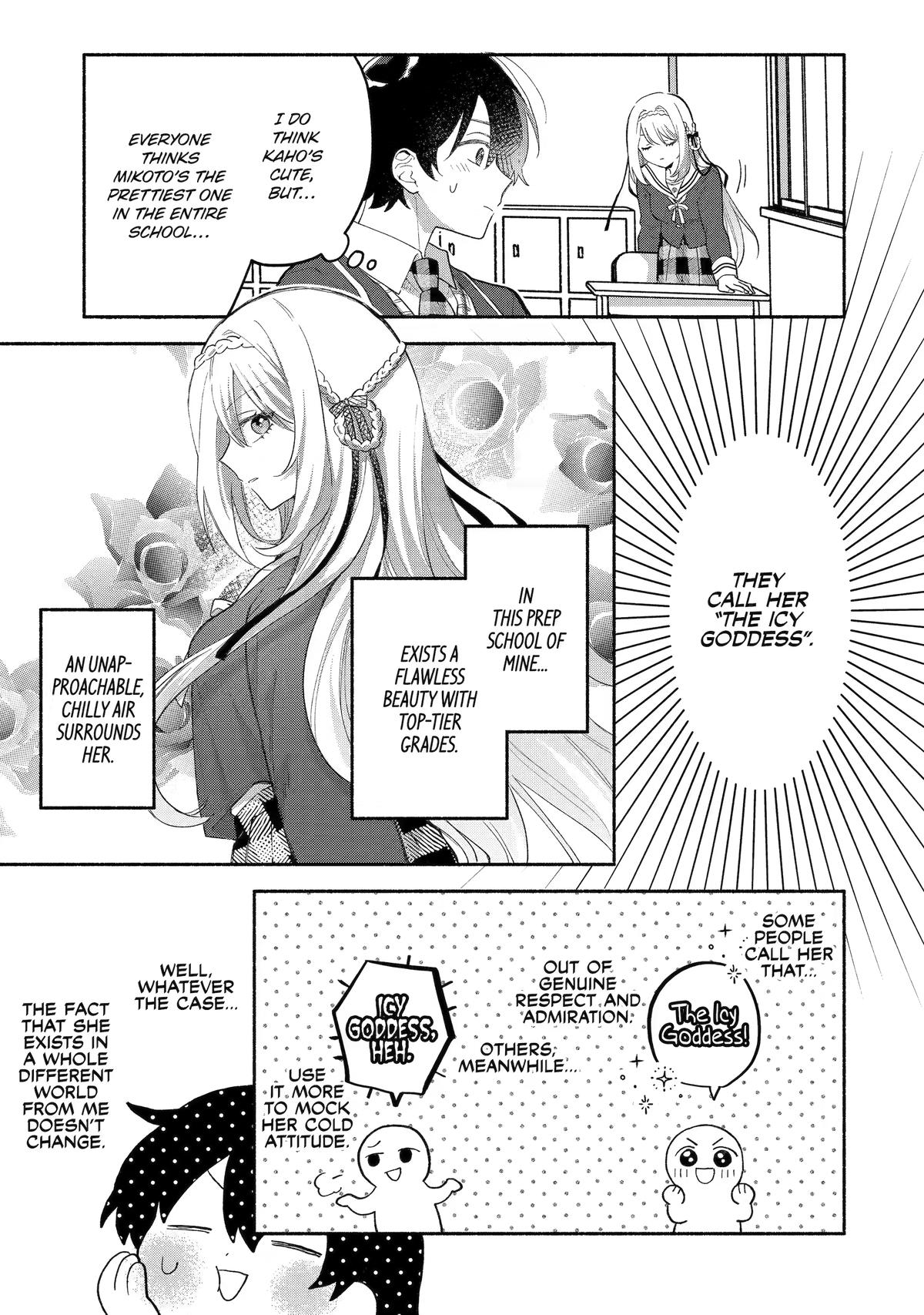 My Pampering Turned the Cool Goddess Into a Clumsy Spoiled Girl Chapter 1 page 12 - 