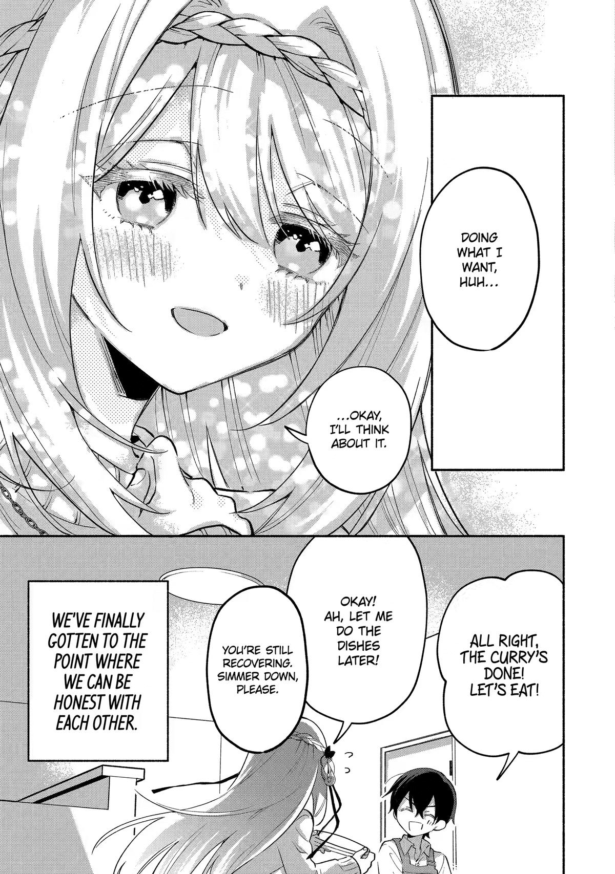 My Pampering Turned the Cool Goddess Into a Clumsy Spoiled Girl Chapter 11 page 19 - 