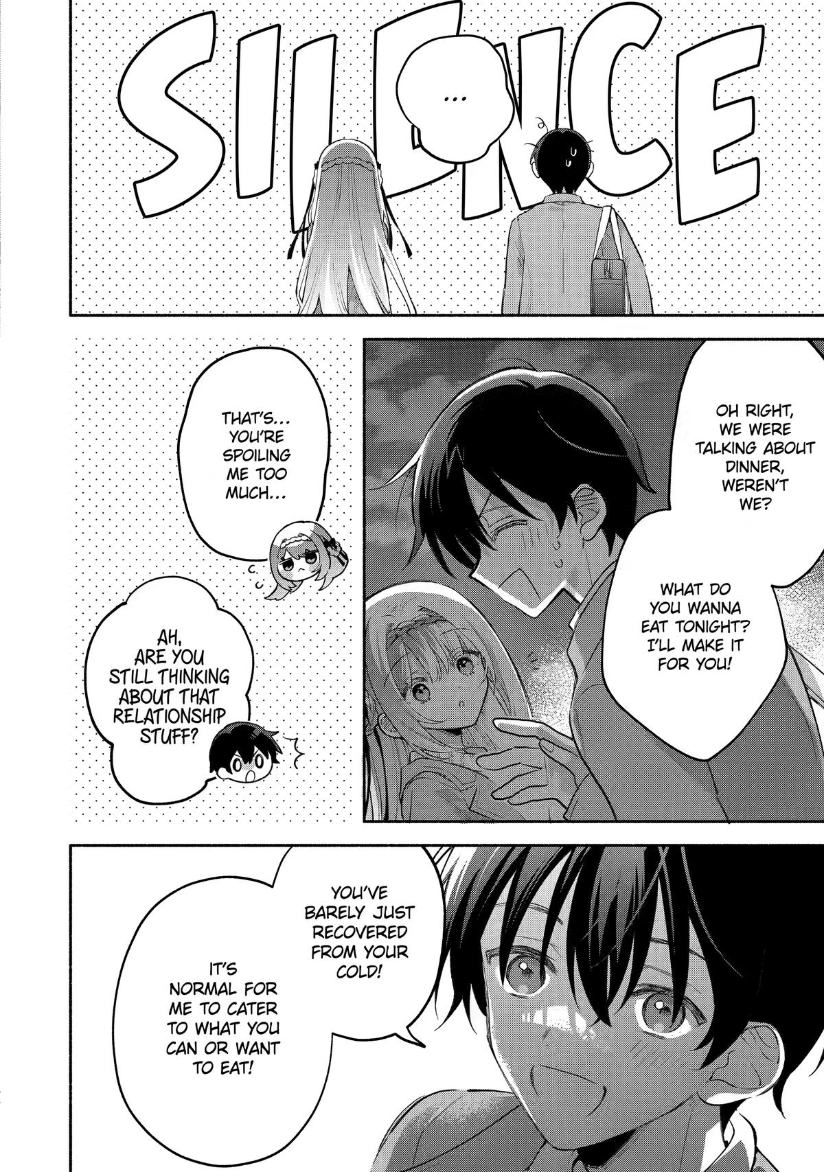 My Pampering Turned the Cool Goddess Into a Clumsy Spoiled Girl Chapter 11 page 4 - 