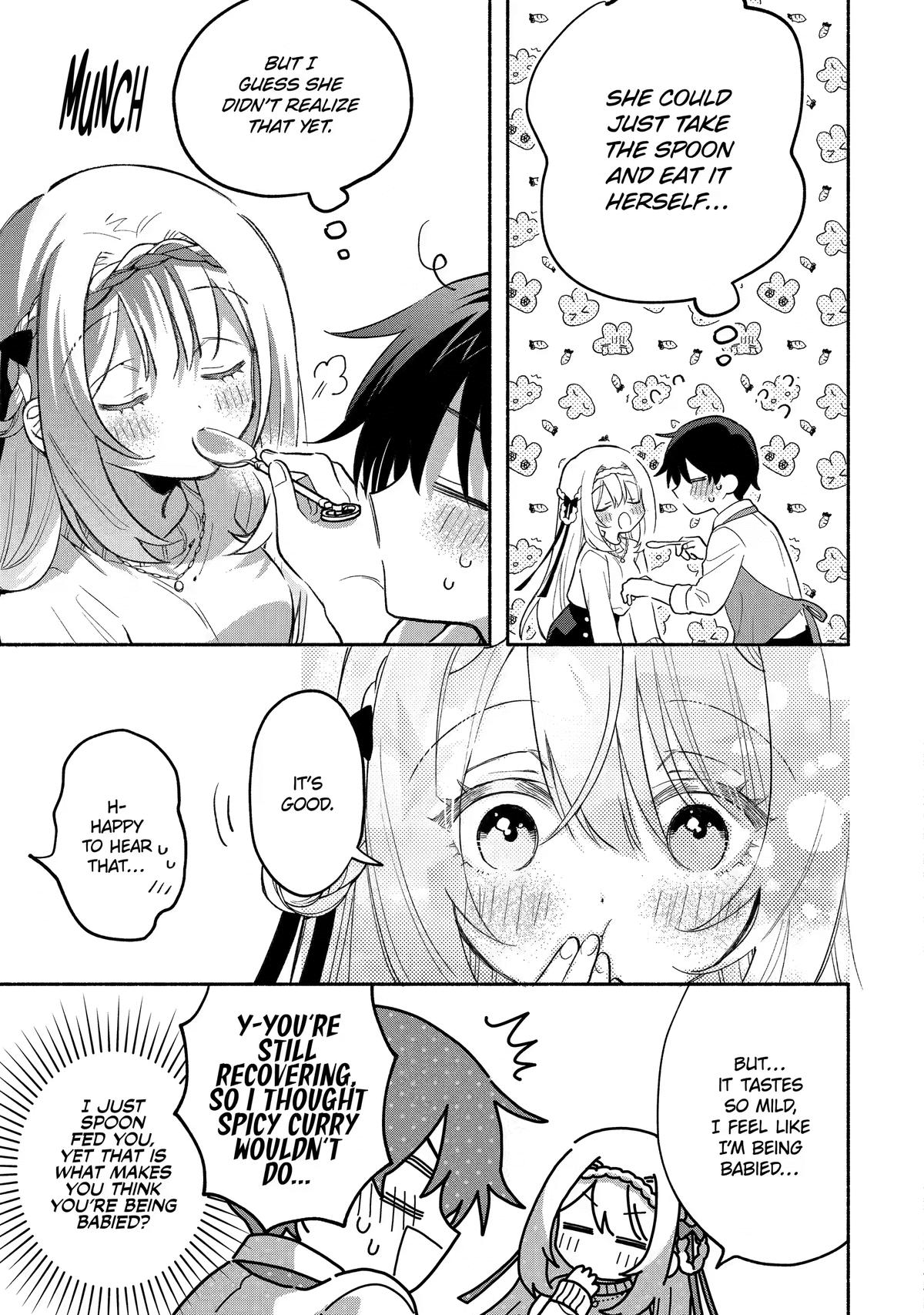 My Pampering Turned the Cool Goddess Into a Clumsy Spoiled Girl Chapter 11 page 7 - 