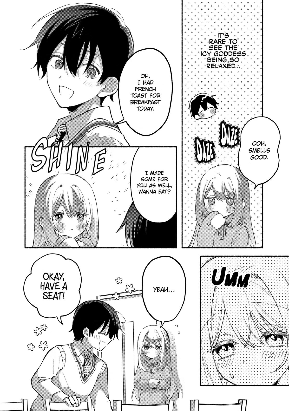 My Pampering Turned the Cool Goddess Into a Clumsy Spoiled Girl Chapter 12 page 4 - 