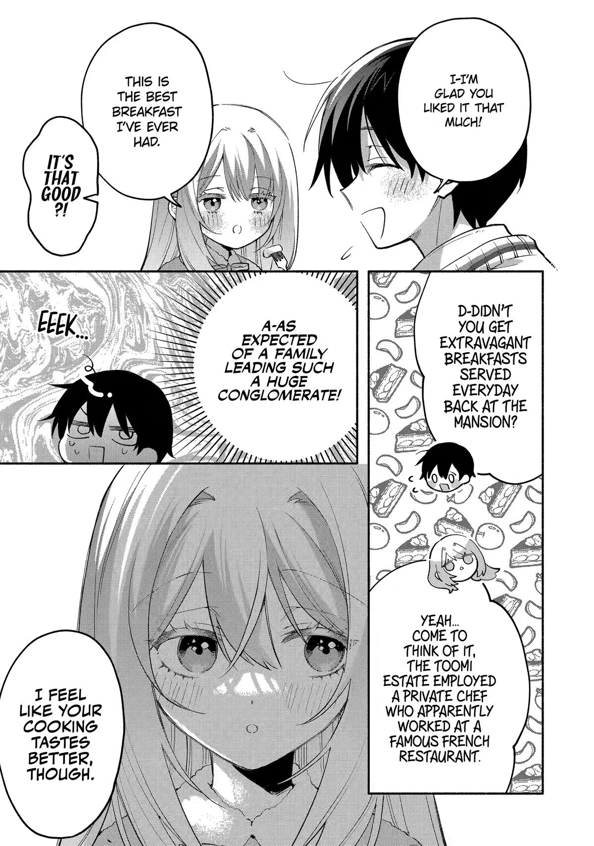 My Pampering Turned the Cool Goddess Into a Clumsy Spoiled Girl Chapter 12 page 7 - 