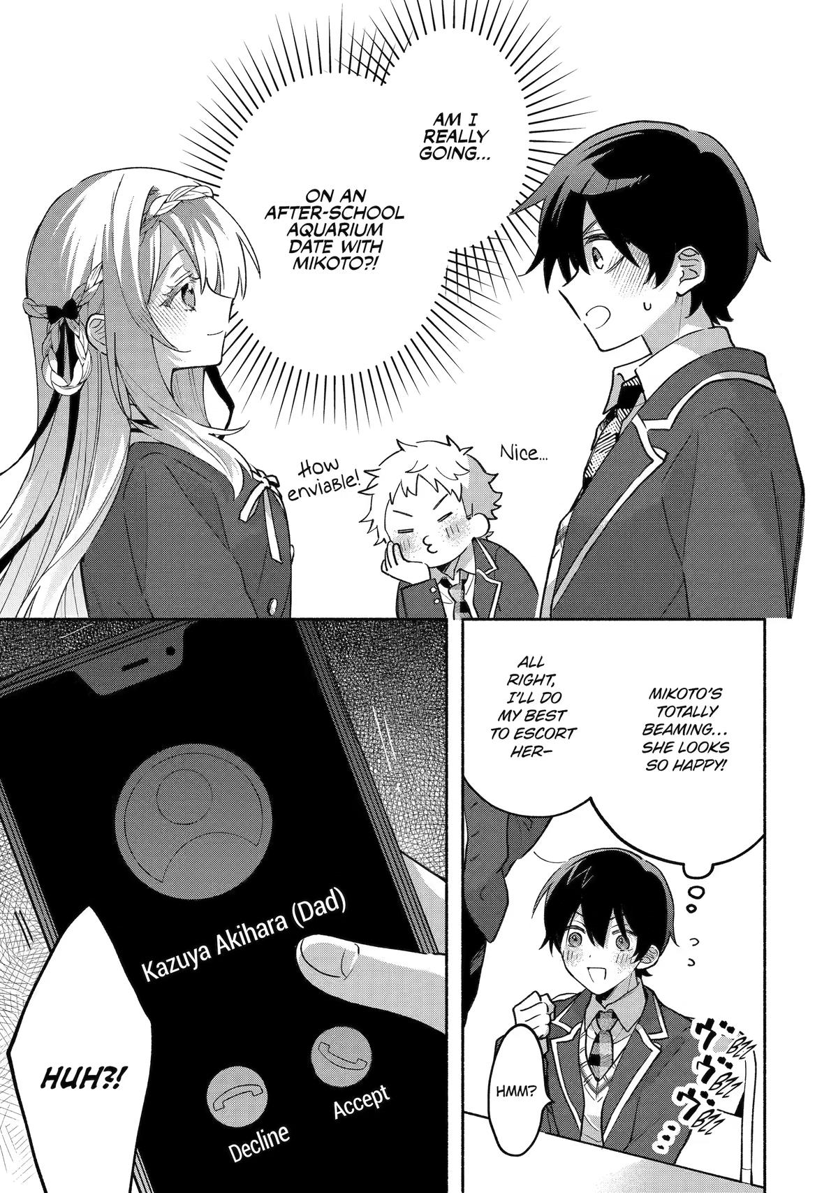 My Pampering Turned the Cool Goddess Into a Clumsy Spoiled Girl Chapter 18 page 1 - 