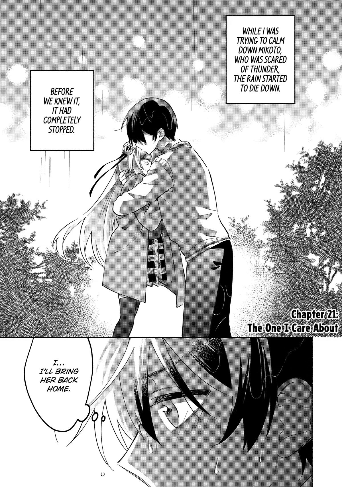 My Pampering Turned the Cool Goddess Into a Clumsy Spoiled Girl Chapter 21 page 1 - 