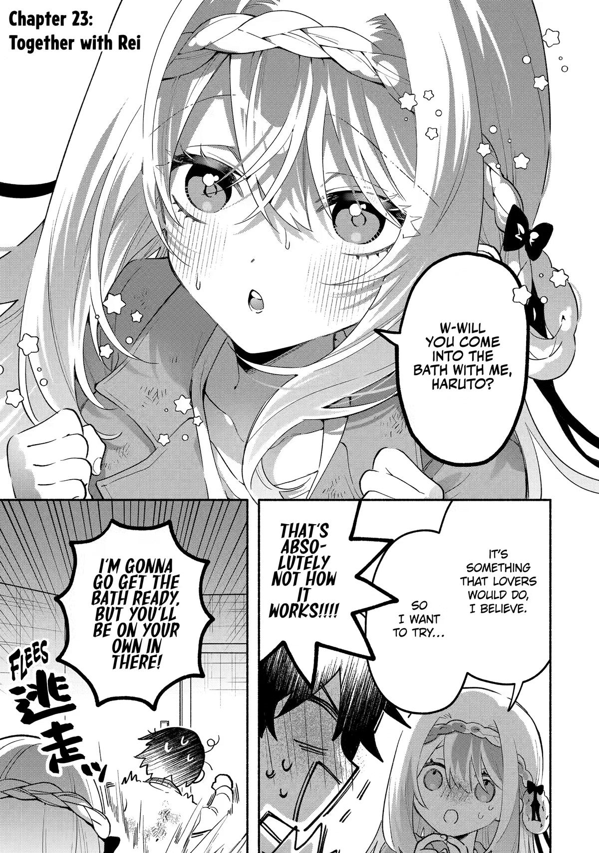 My Pampering Turned the Cool Goddess Into a Clumsy Spoiled Girl Chapter 23 page 1 - 