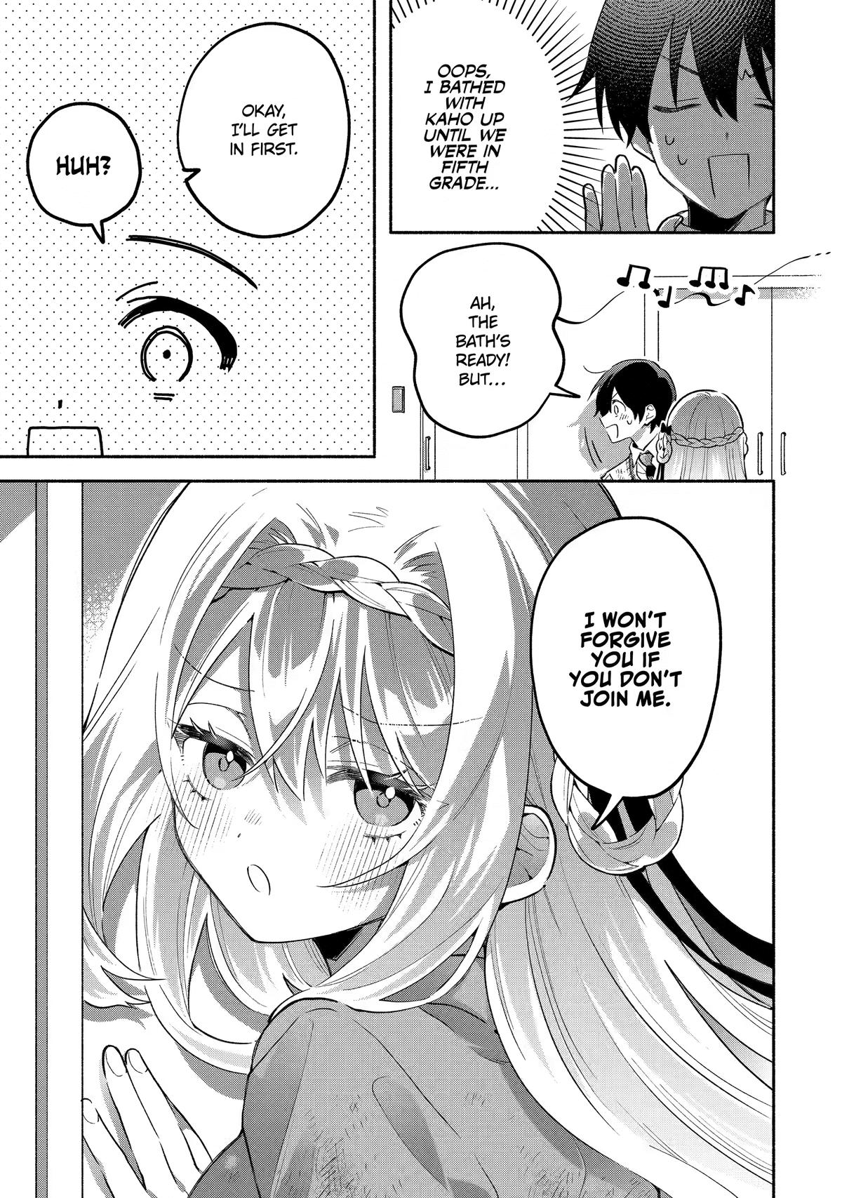 My Pampering Turned the Cool Goddess Into a Clumsy Spoiled Girl Chapter 23 page 3 - 