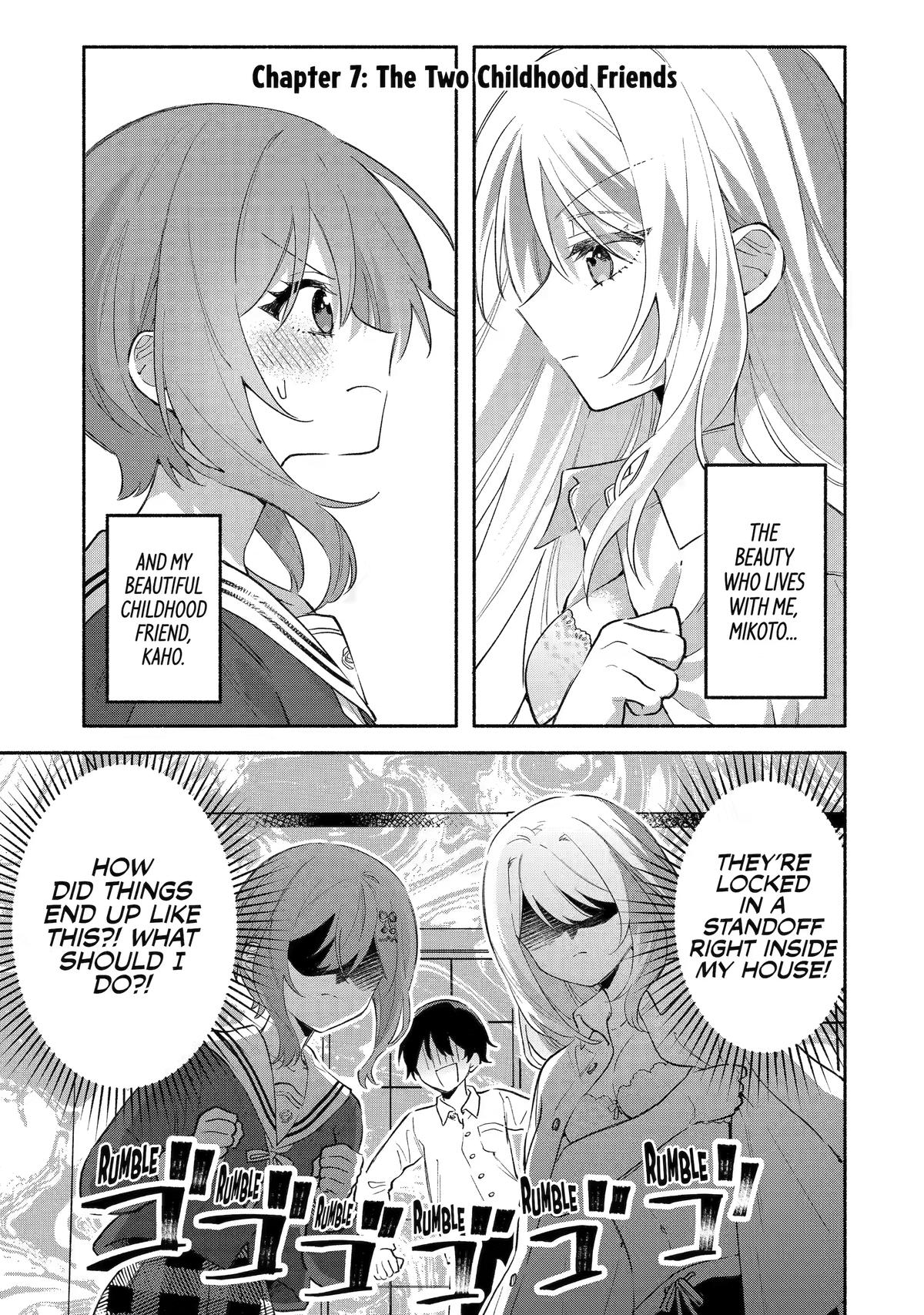 My Pampering Turned the Cool Goddess Into a Clumsy Spoiled Girl Chapter 7 page 1 - 