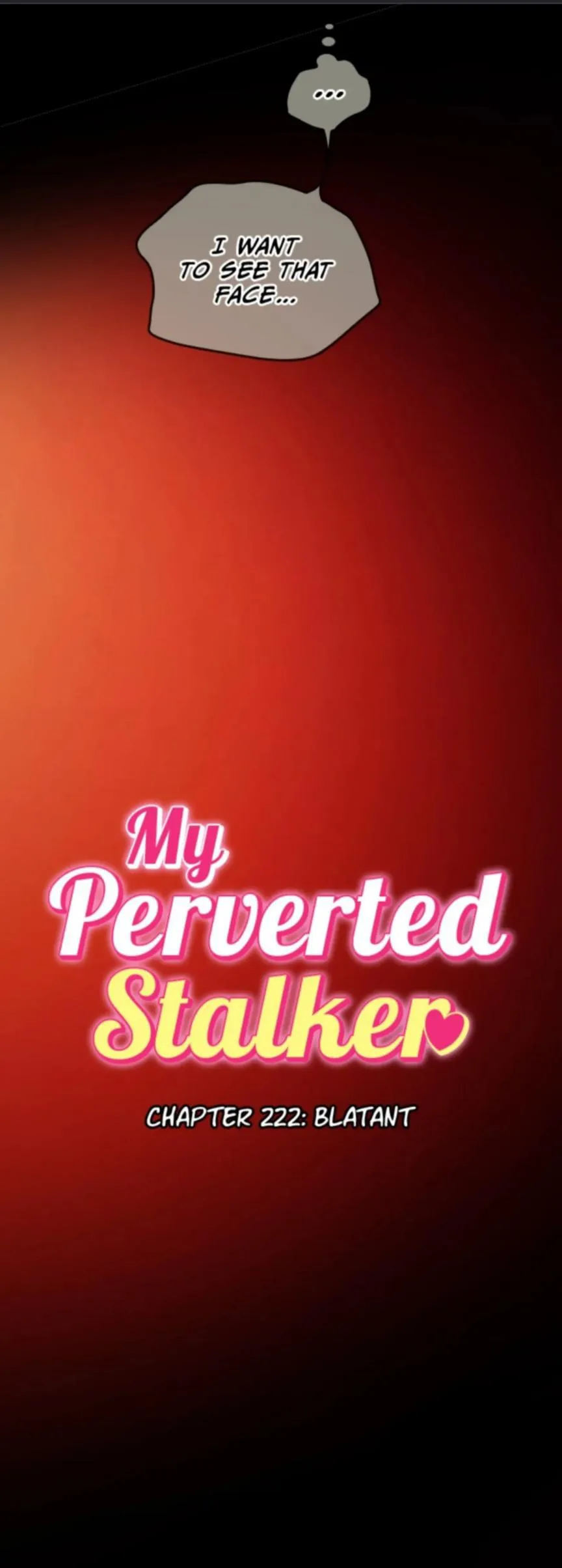 My Perverted Stalker Chapter 222 page 3 - 