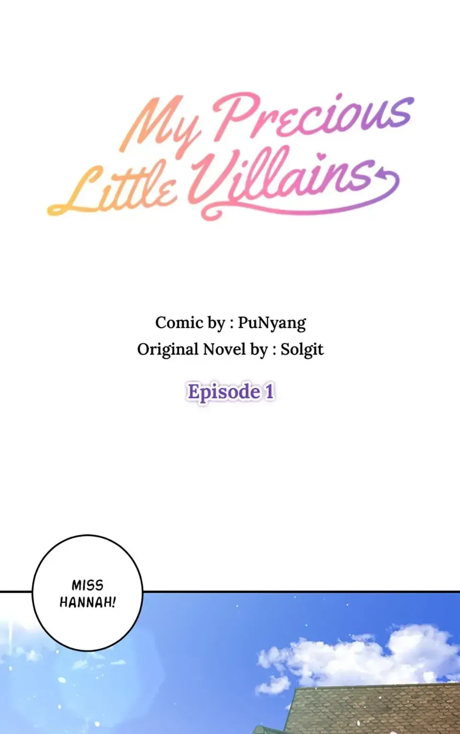My Precious Little Villains Chapter 1 page 2 - 