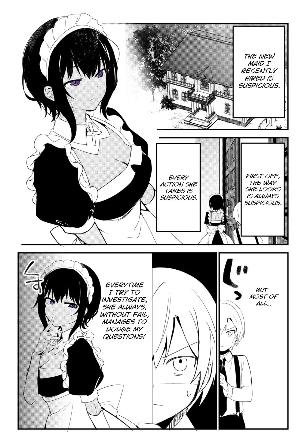 My Recently Hired Maid Is Suspicious (Webcomic) Chapter 11 page 1 - 