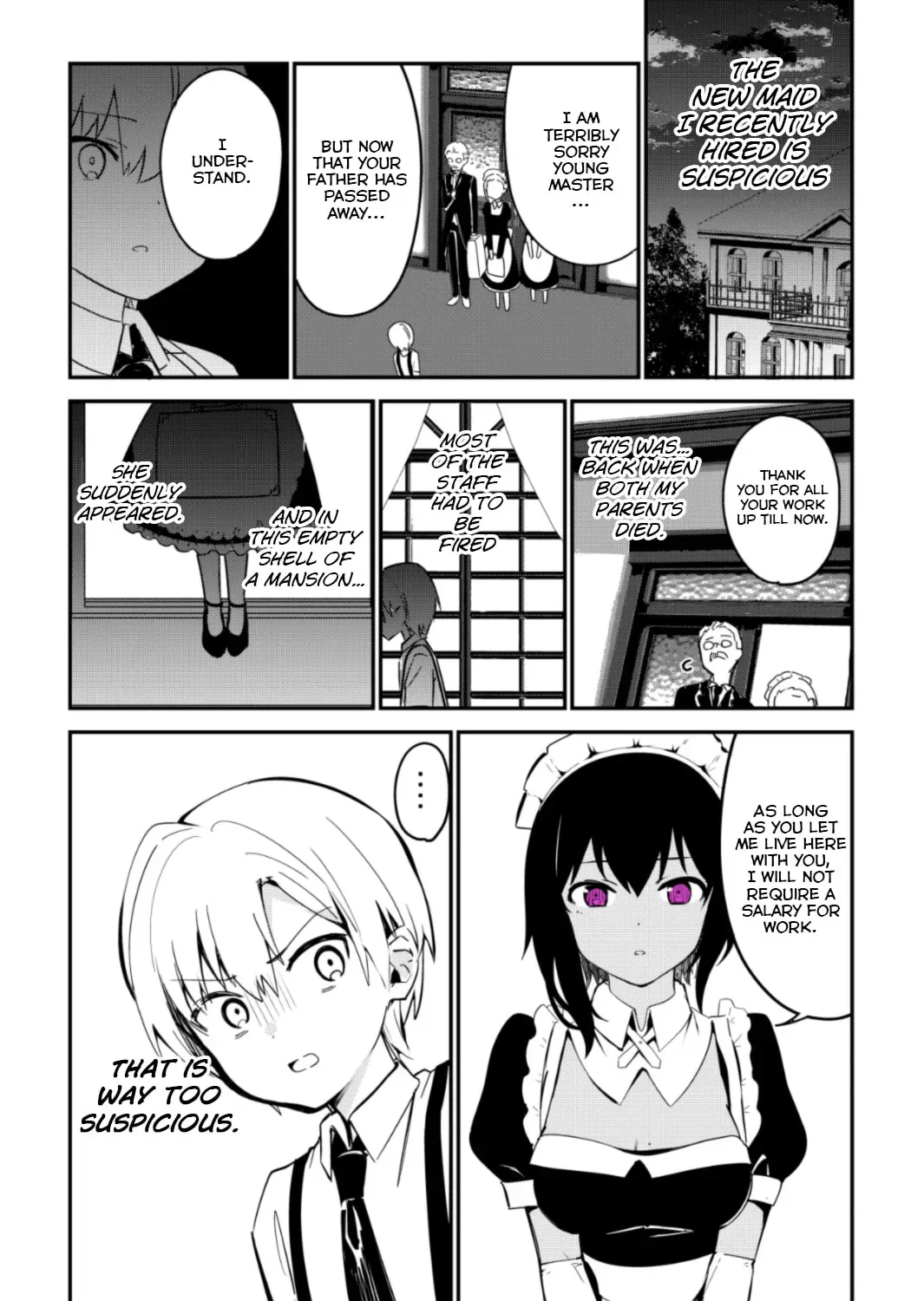 My Recently Hired Maid Is Suspicious (Webcomic) Chapter 3 page 1 - 