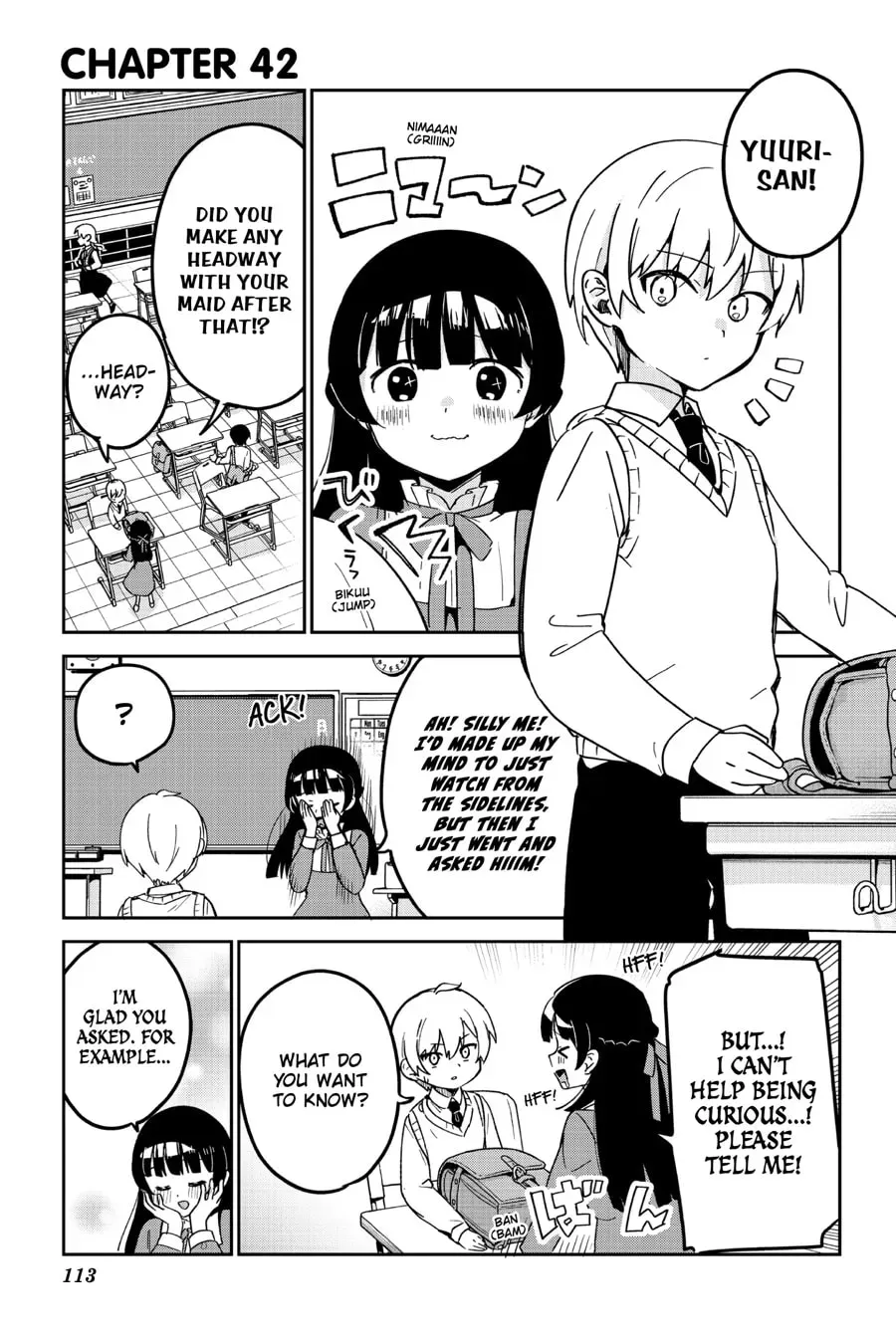 My Recently Hired Maid Is Suspicious (Webcomic) Chapter 42 page 1 - 