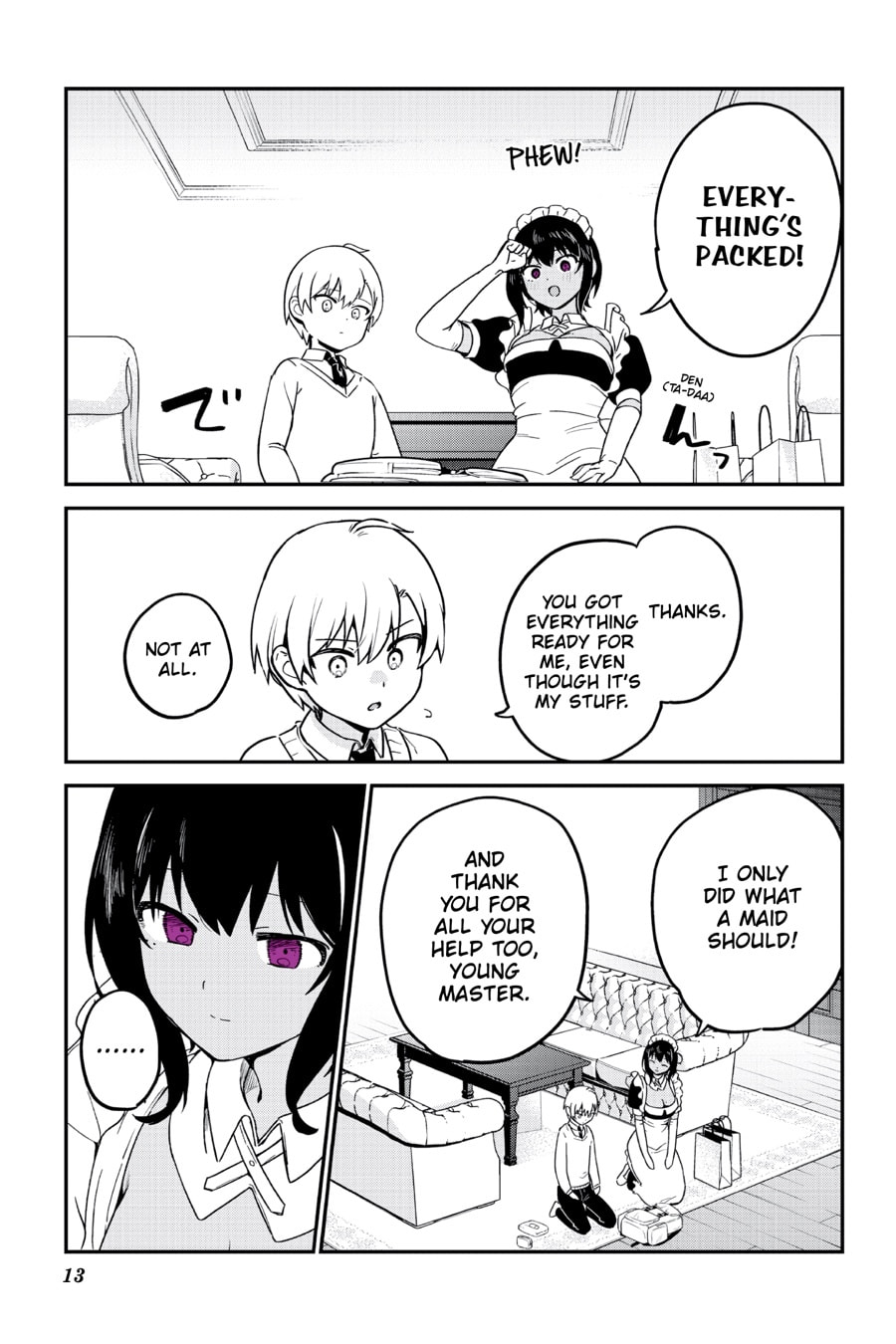 My Recently Hired Maid Is Suspicious (Webcomic) Chapter 50 page 13 - 