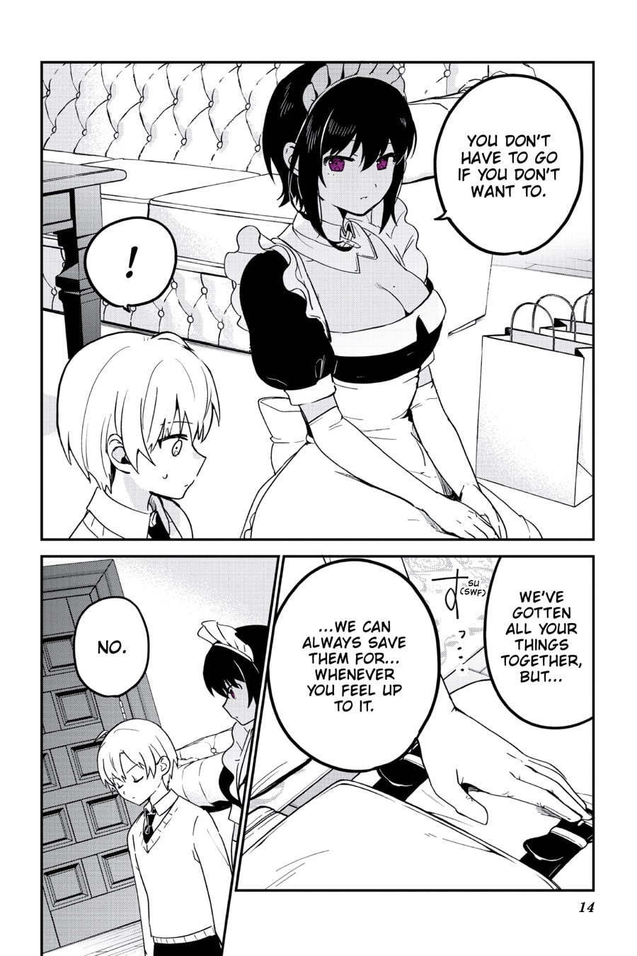 My Recently Hired Maid Is Suspicious (Webcomic) Chapter 50 page 14 - 
