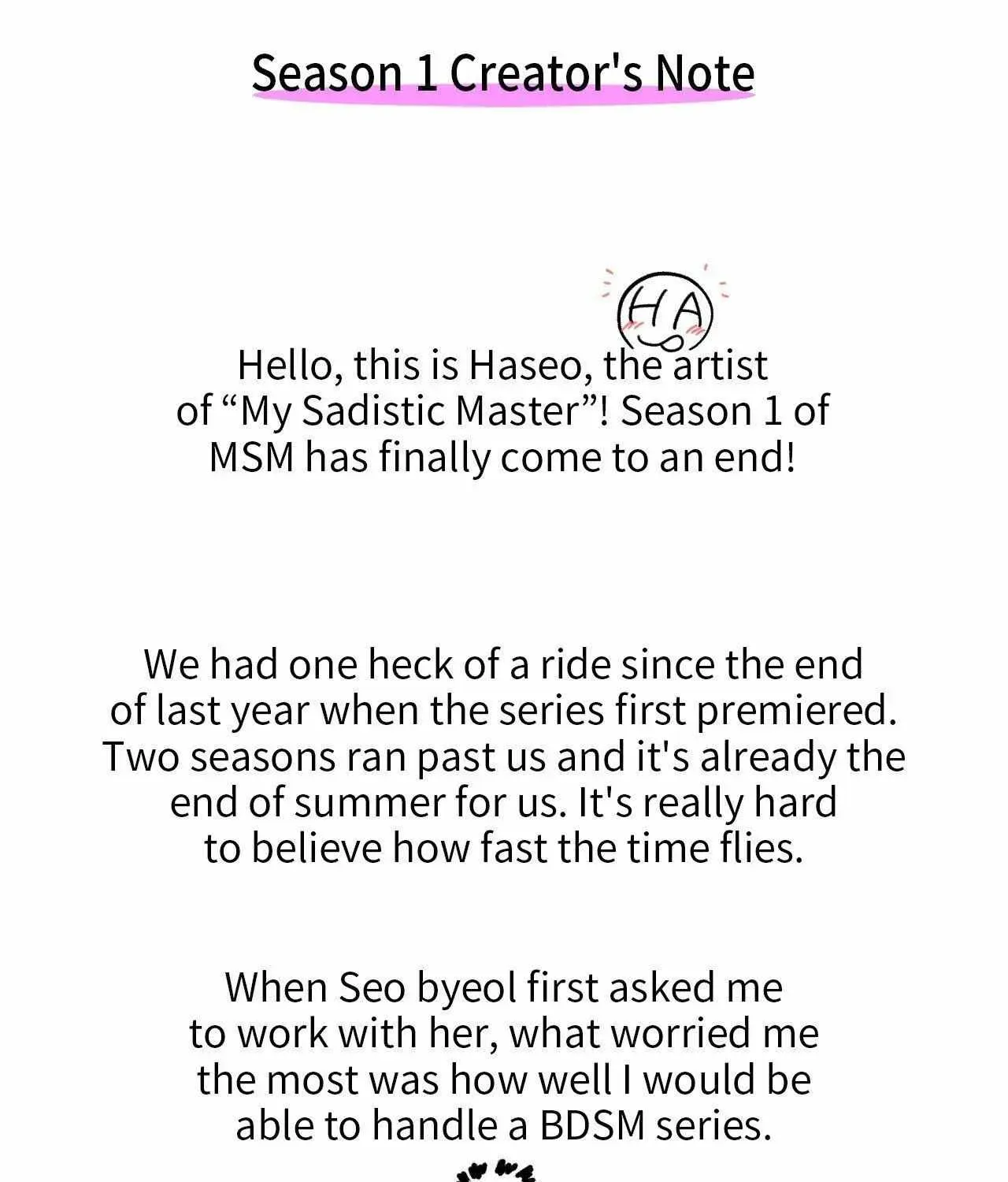 My Sadistic Master Chapter 43 page 4 - 
