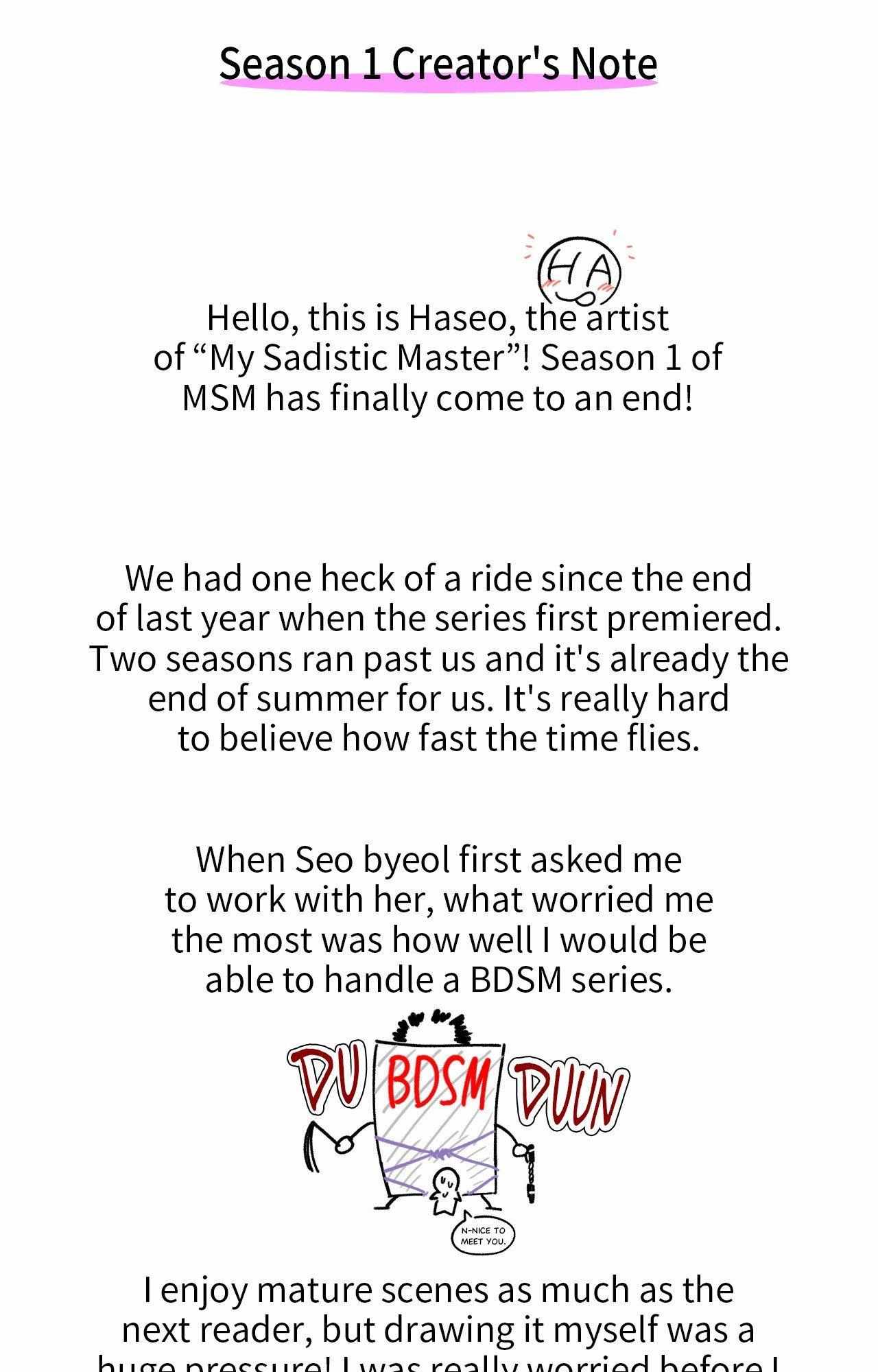 My Sadistic Master Chapter 44 page 3 - 