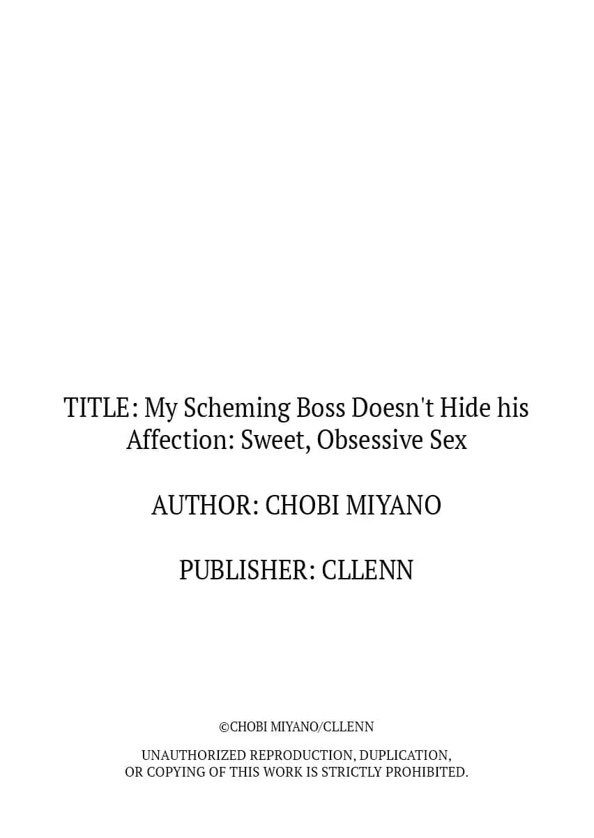 My Scheming Boss Doesn