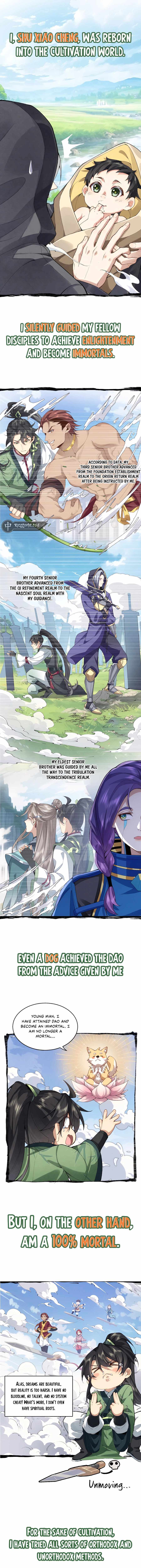 My Second Senior Brother Is a Mortal But Strong Chapter 0 page 3 - 