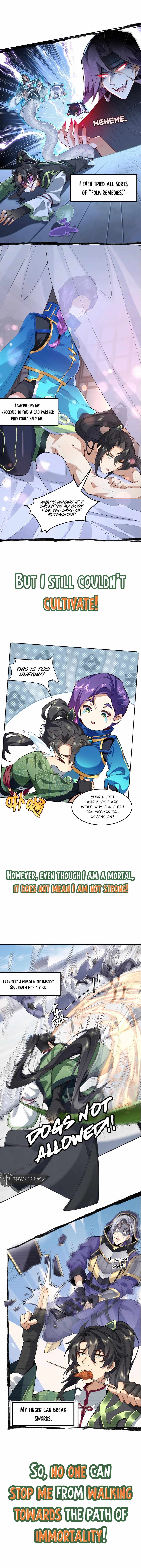 My Second Senior Brother Is a Mortal But Strong Chapter 0 page 4 - 