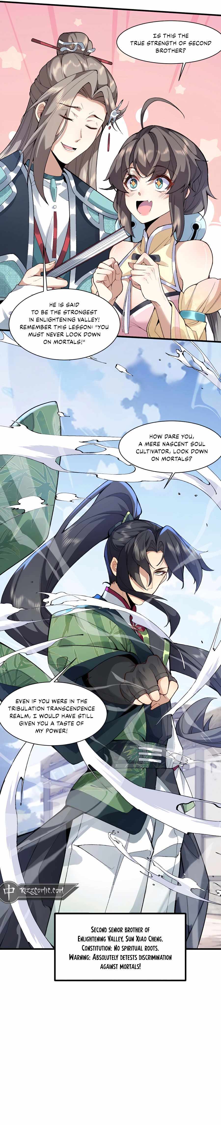 My Second Senior Brother Is a Mortal But Strong Chapter 1 page 17 - 