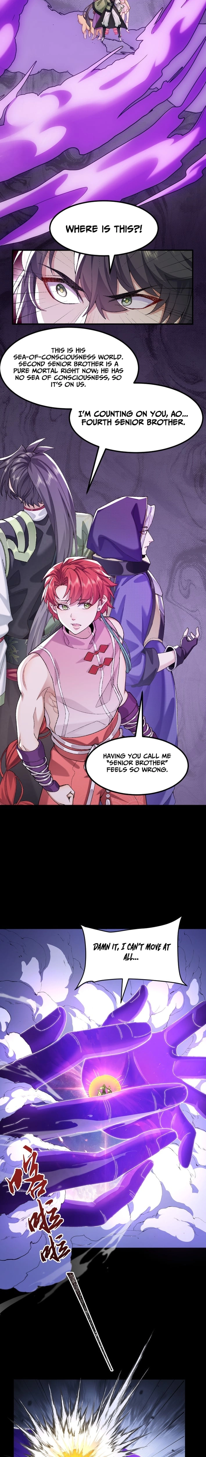 My Second Senior Brother Is a Mortal But Strong Chapter 100 page 4 - 
