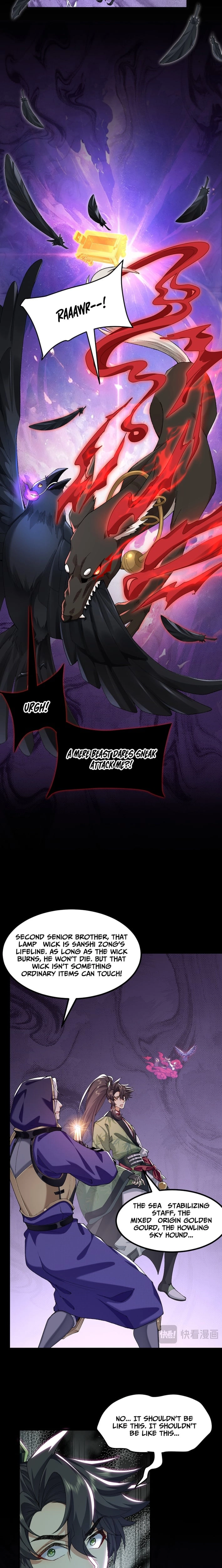 My Second Senior Brother Is a Mortal But Strong Chapter 100 page 7 - 