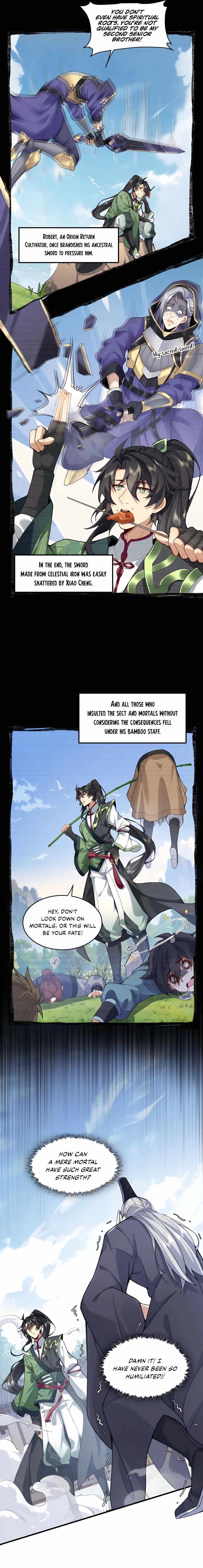 My Second Senior Brother Is a Mortal But Strong Chapter 2 page 3 - 