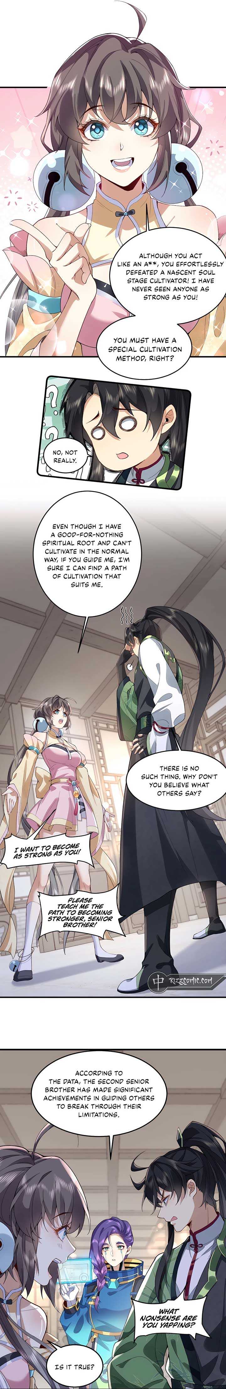 My Second Senior Brother Is a Mortal But Strong Chapter 3 page 5 - 