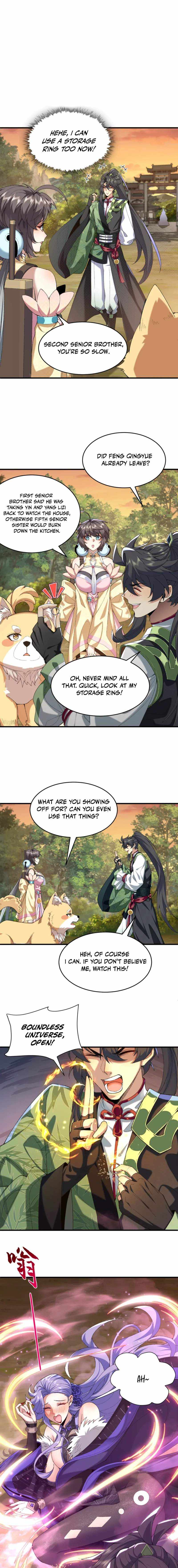 My Second Senior Brother Is a Mortal But Strong Chapter 35 page 11 - 